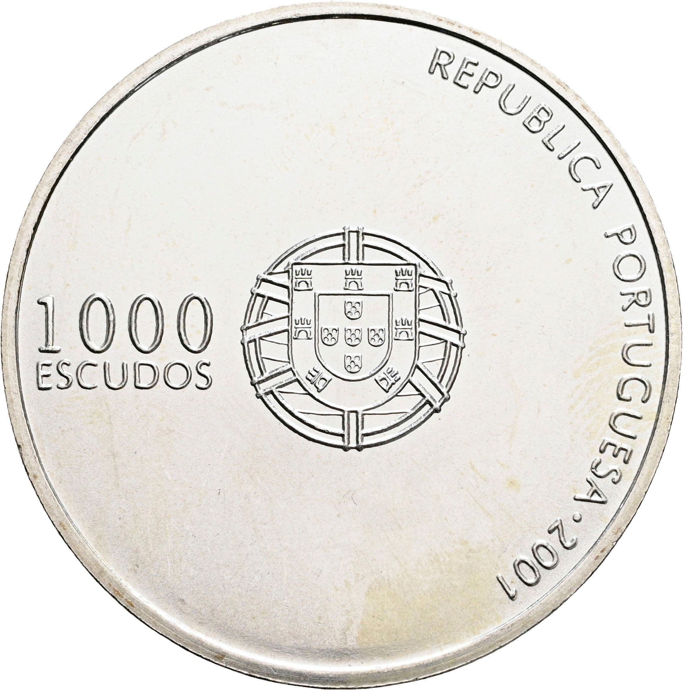1000 Escudos 2001 – Vorderseite