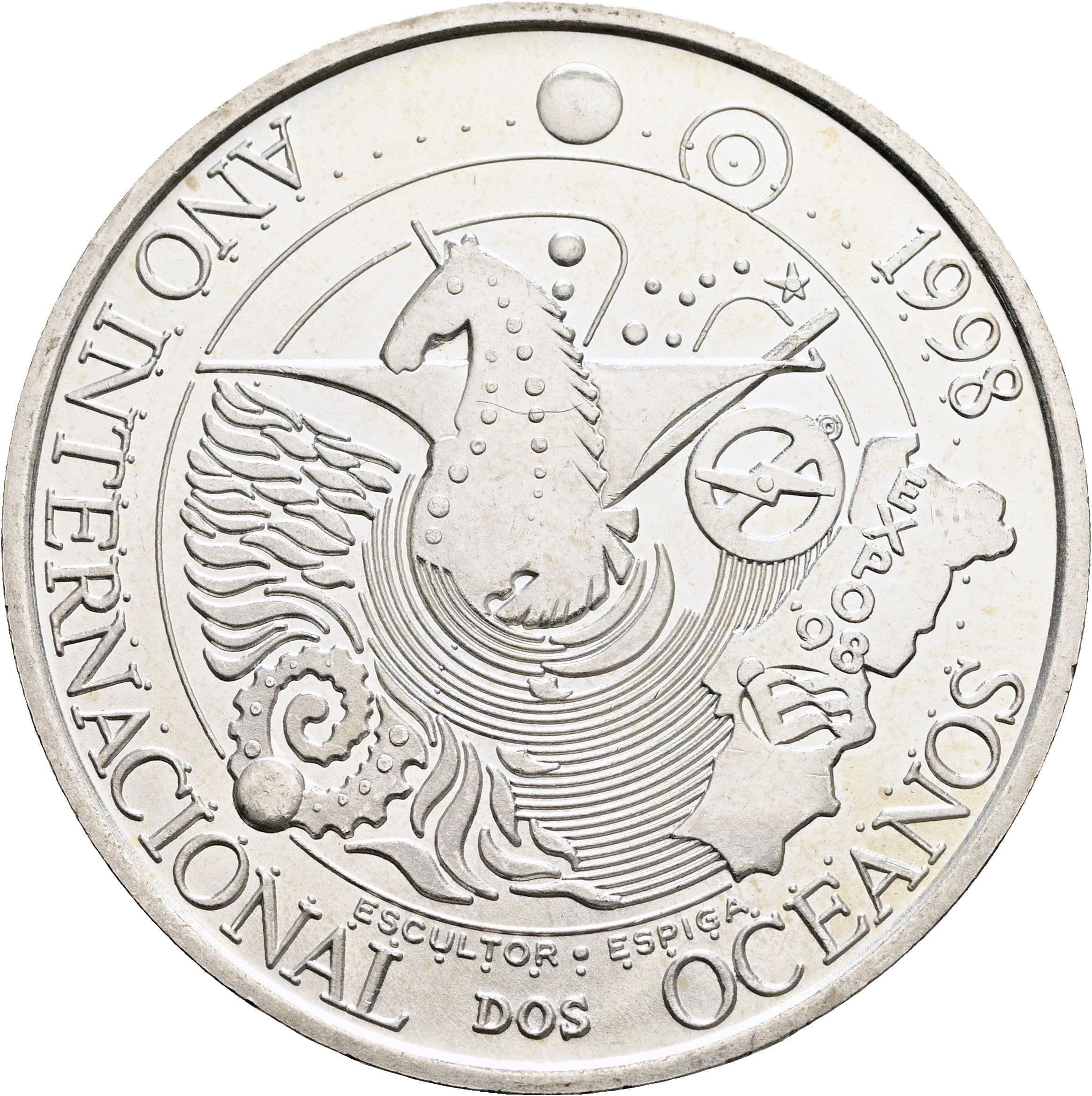 1000 Escudos 1998 – Rückseite