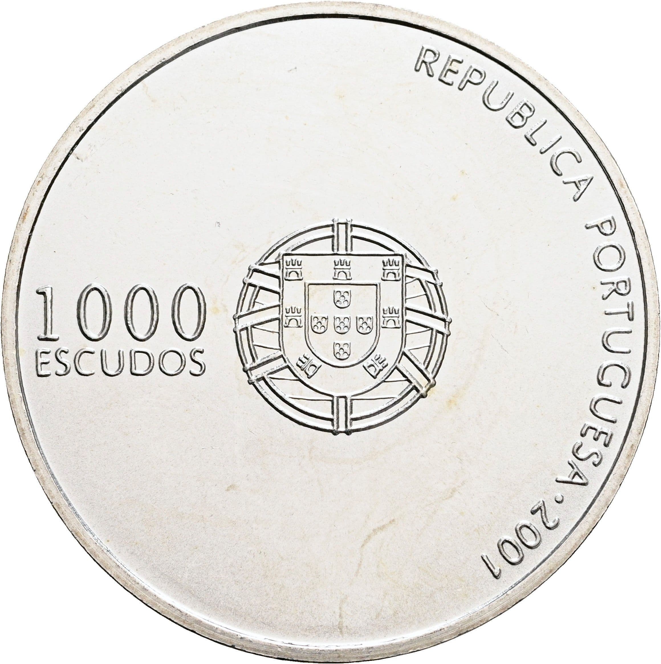 1000 Escudos 2001 – Vorderseite