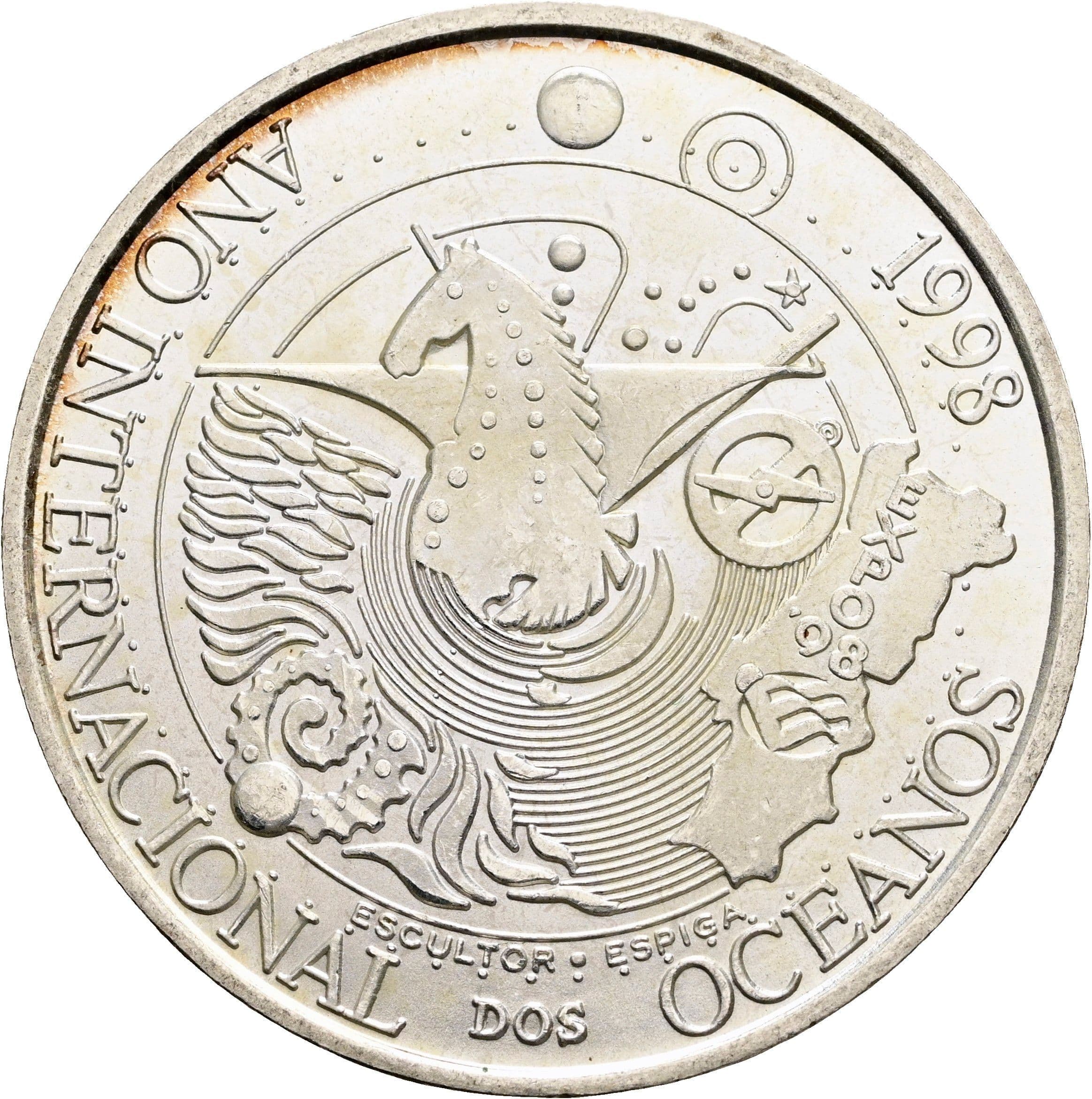 1000 Escudos 1998 – Rückseite