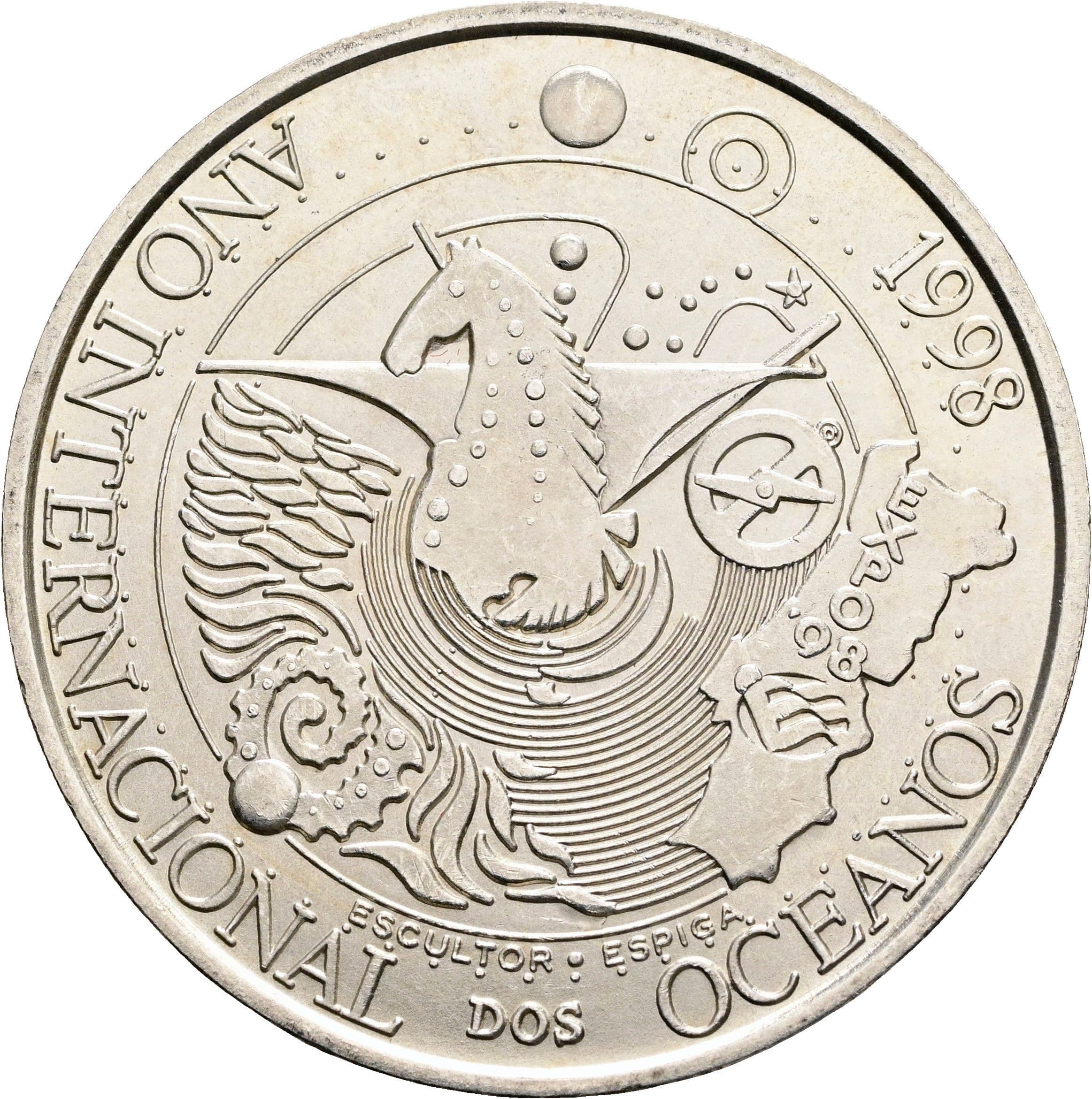 1000 Escudos 1998 – Rückseite