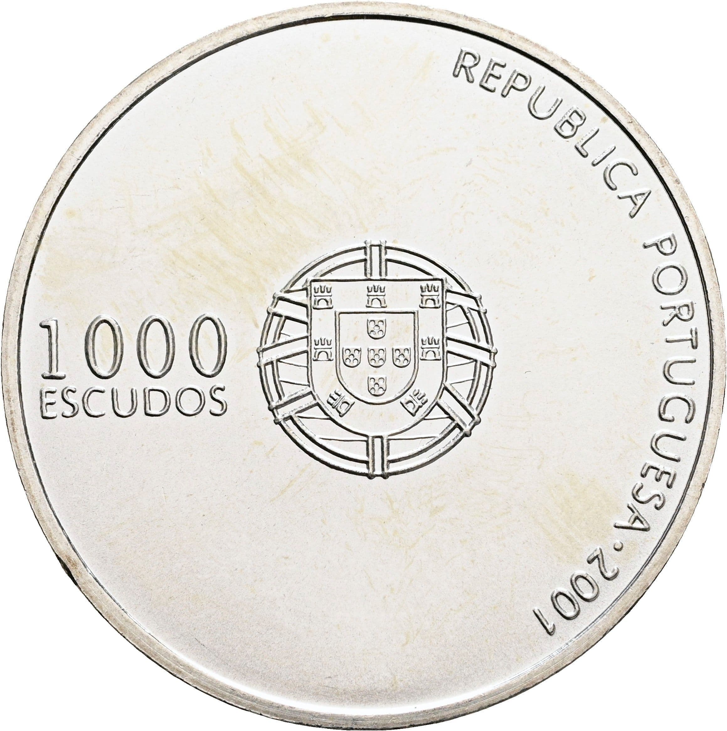 1000 Escudos 2001 – Vorderseite