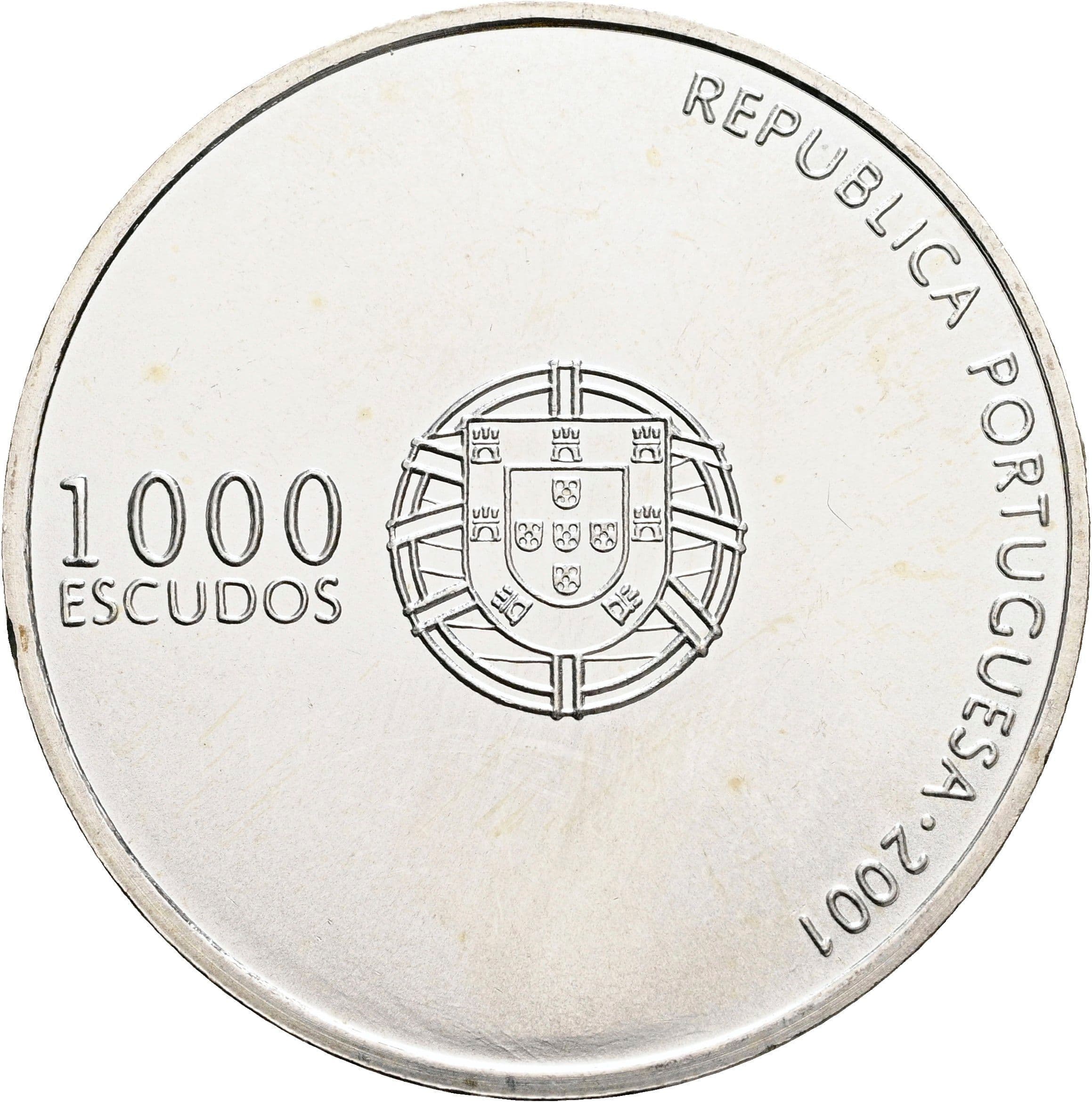 1000 Escudos 2001 – Vorderseite