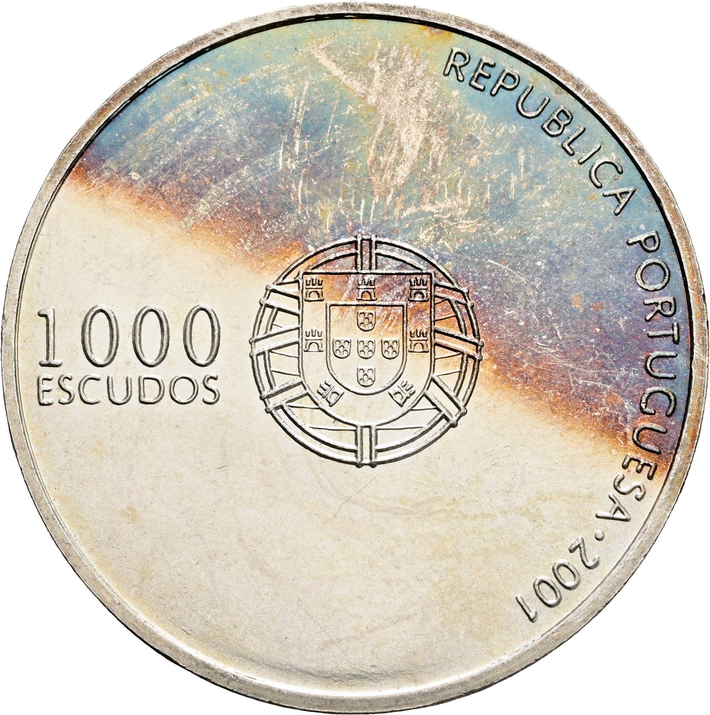 1000 Escudos 2001 – Vorderseite
