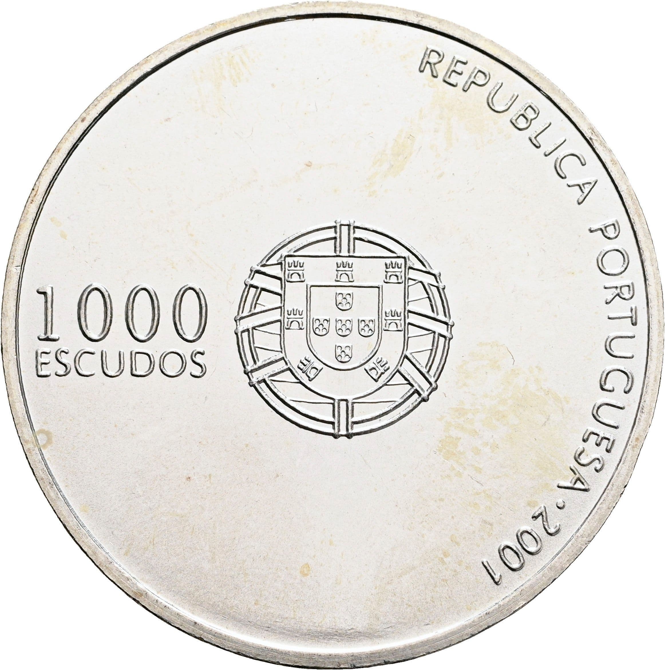 1000 Escudos 2001 – Vorderseite