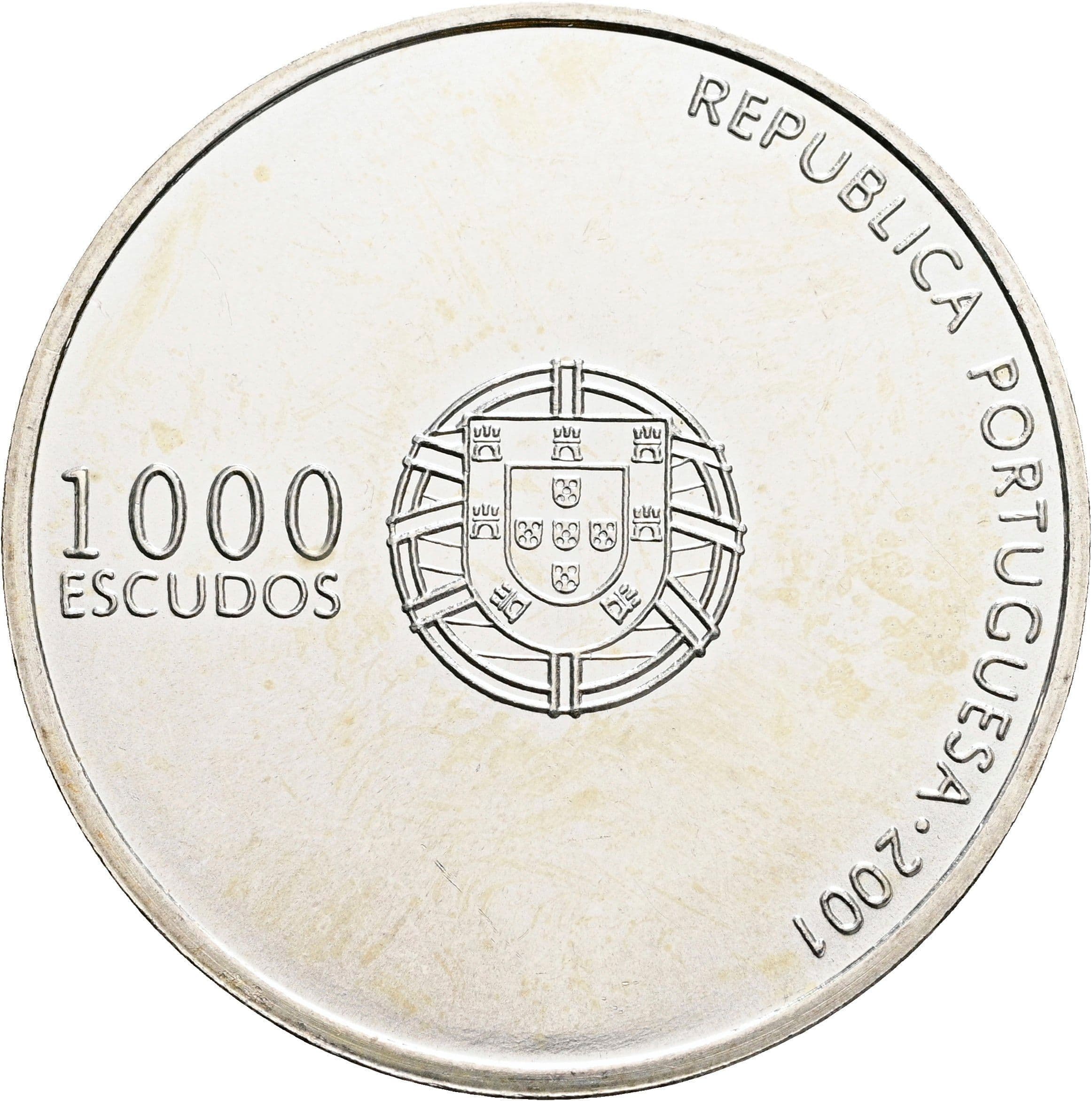 1000 Escudos 2001 – Vorderseite