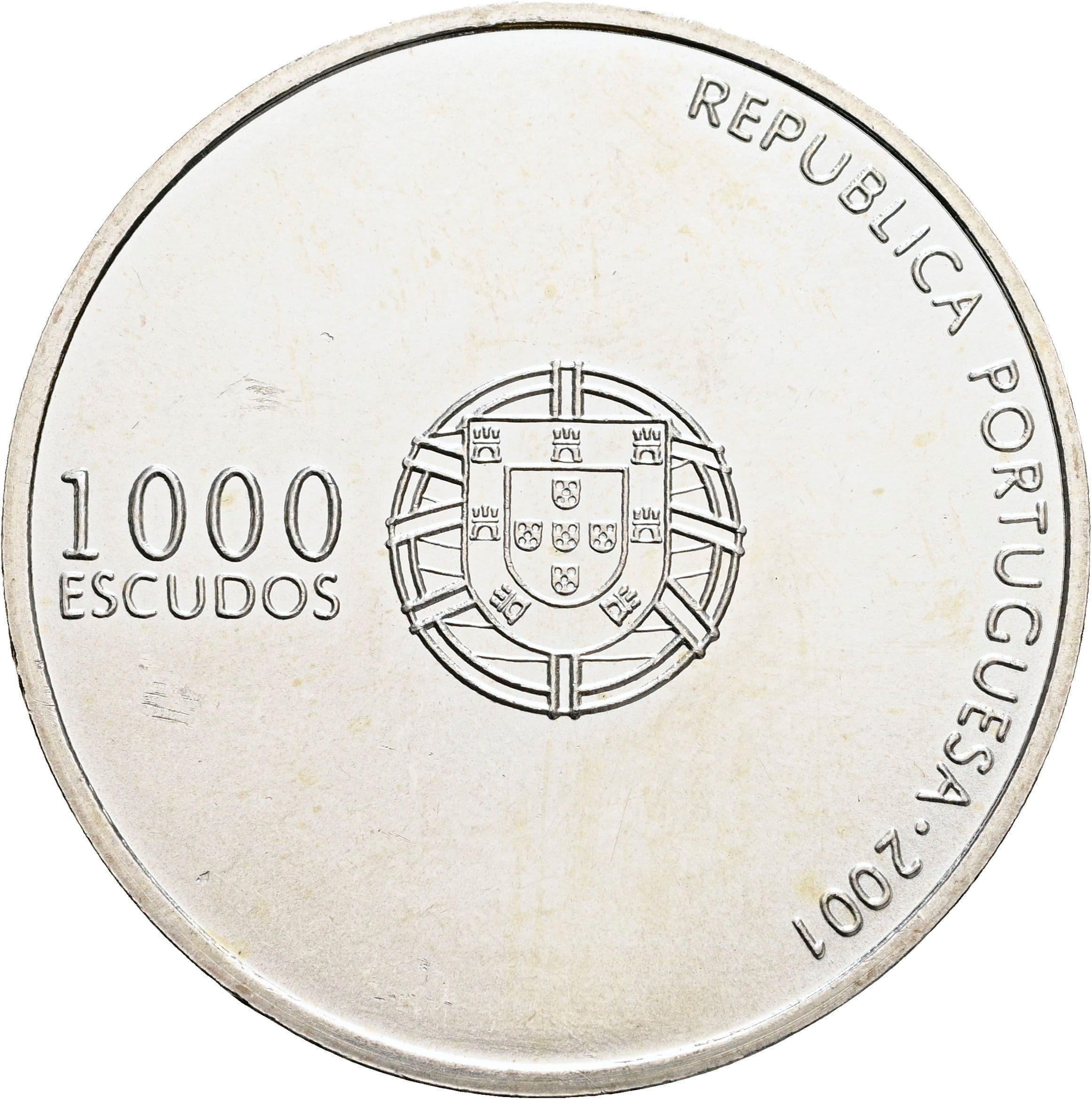 1000 Escudos 2001 – Vorderseite