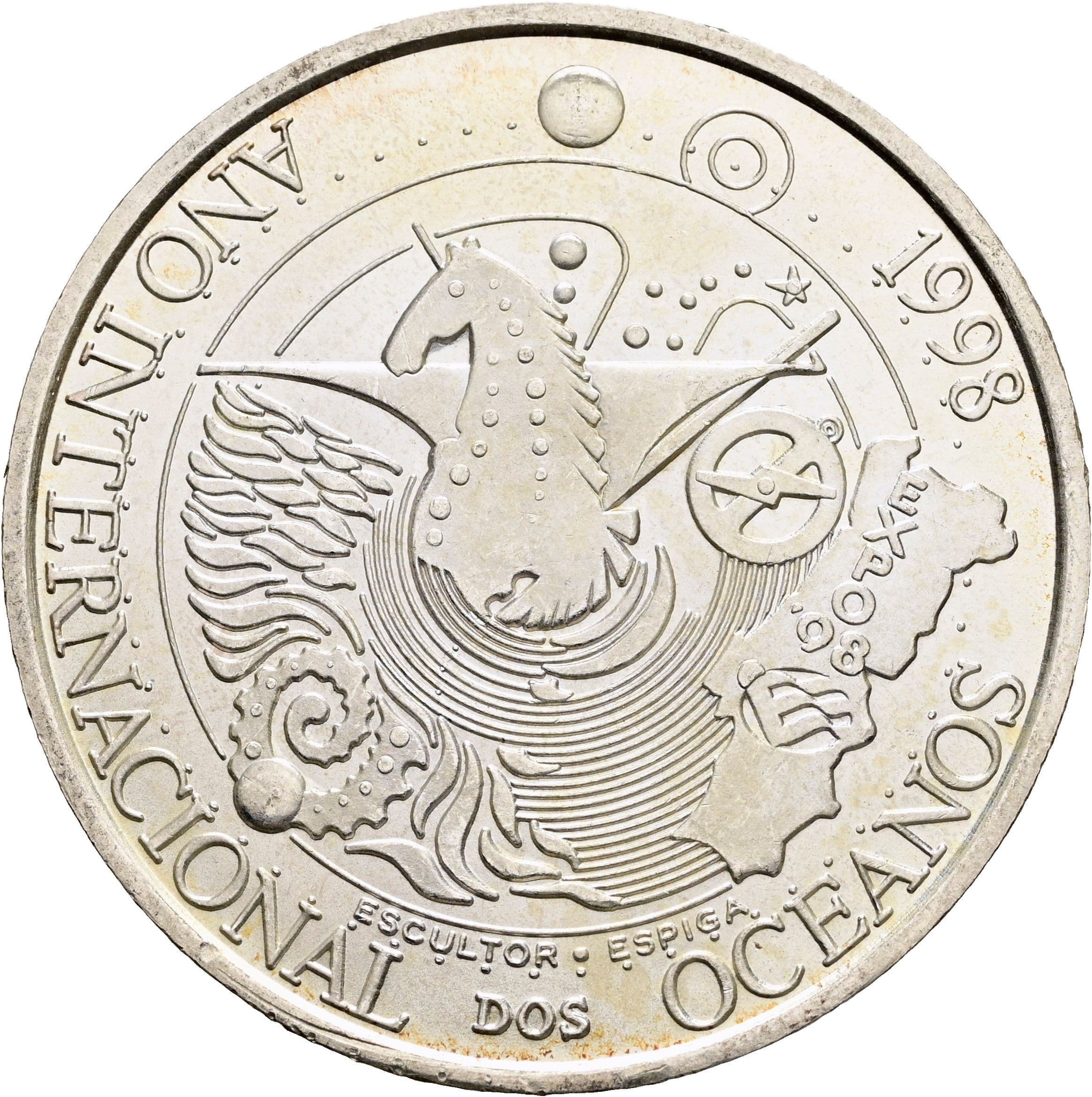 1000 Escudos 1998 – Rückseite