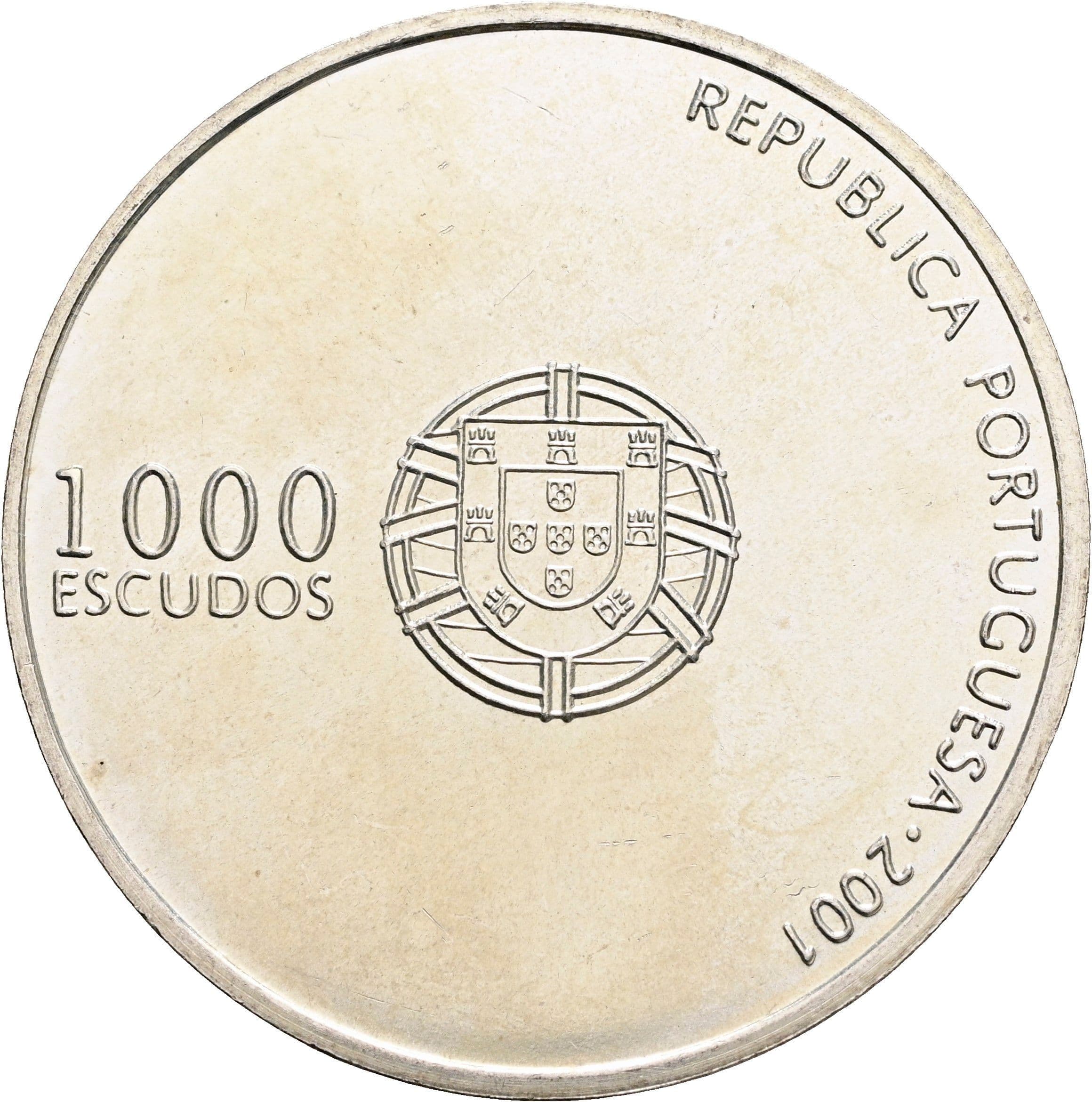 1000 Escudos 2001 – Vorderseite