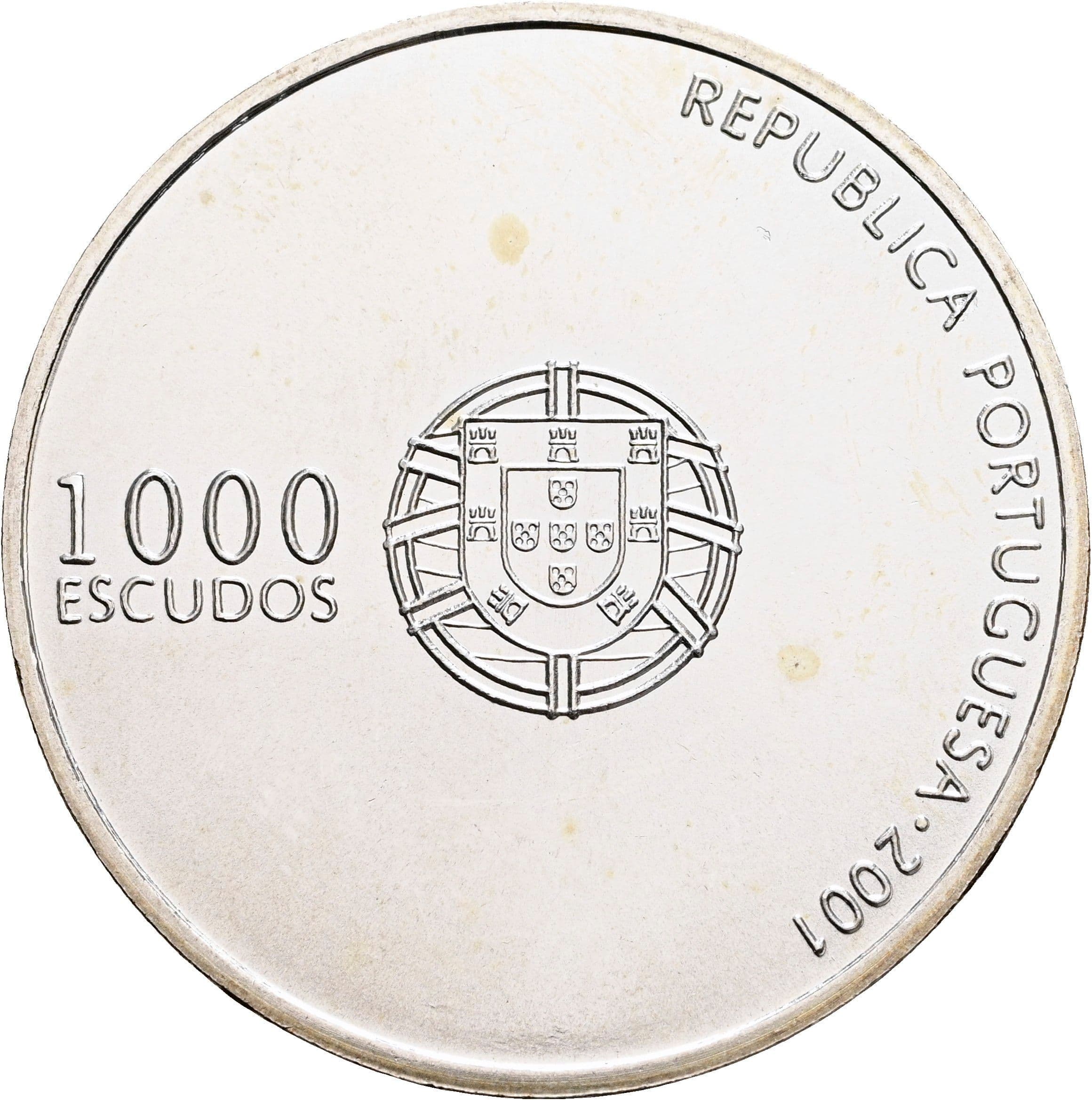 1000 Escudos 2001 – Vorderseite