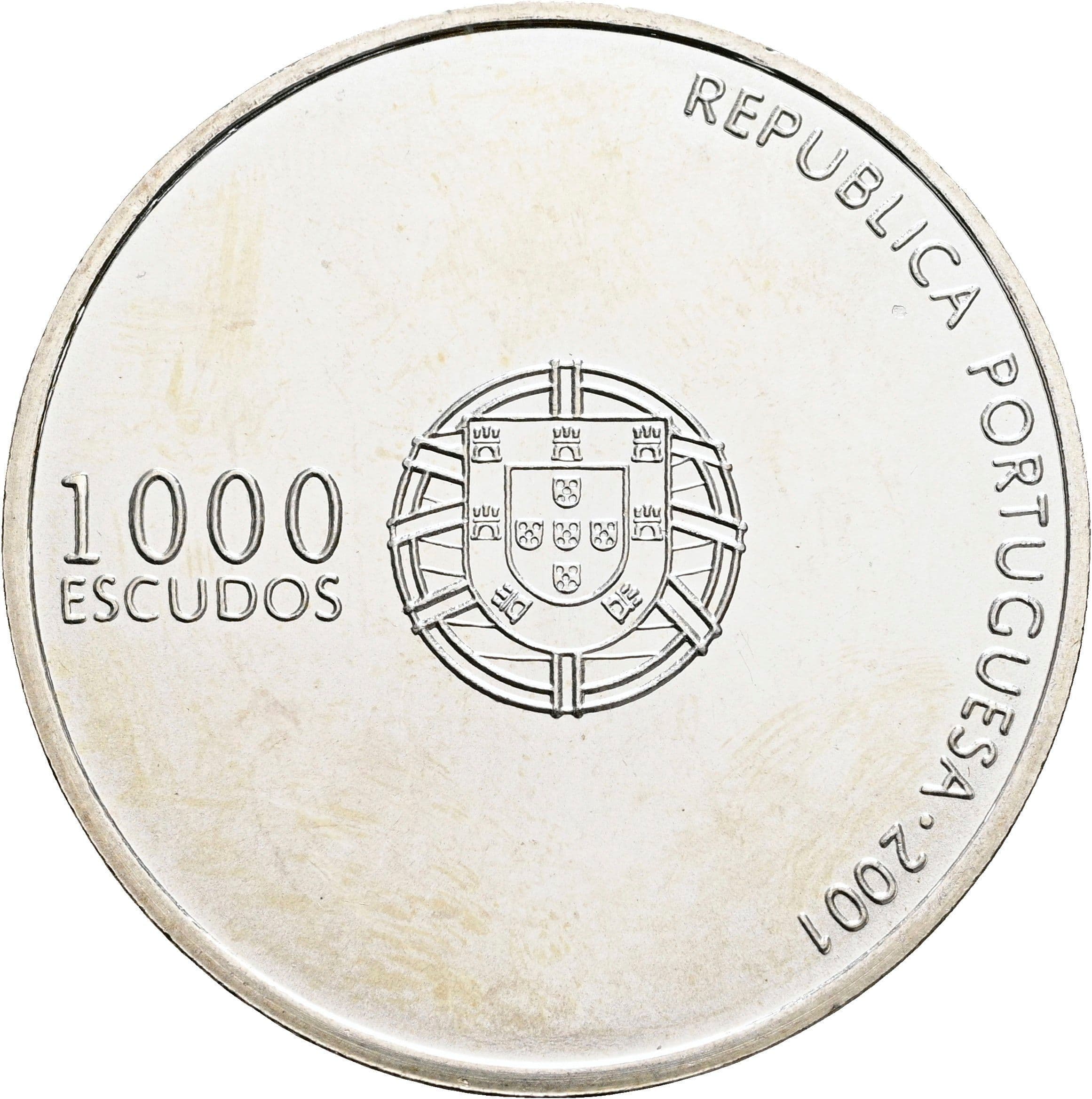 1000 Escudos 2001 – Vorderseite