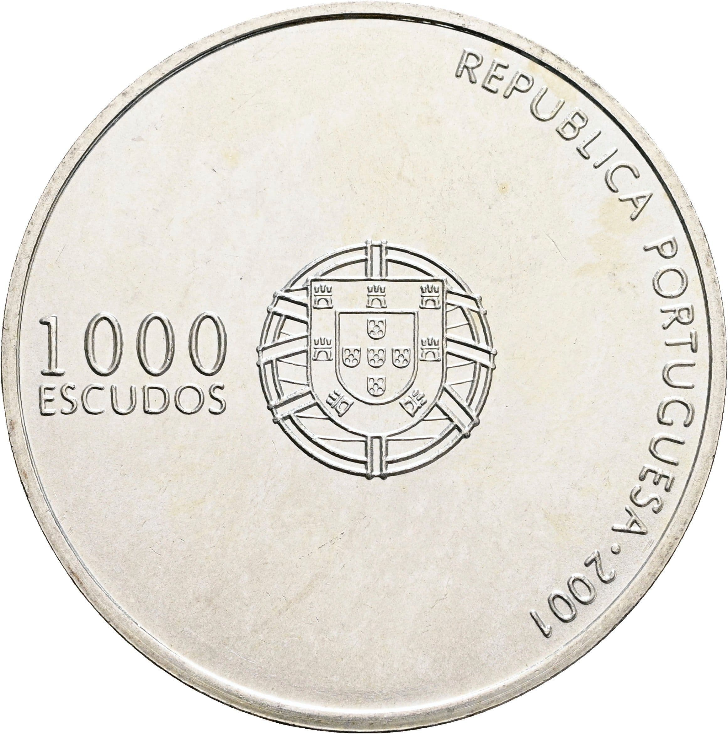 1000 Escudos 2001 – Vorderseite