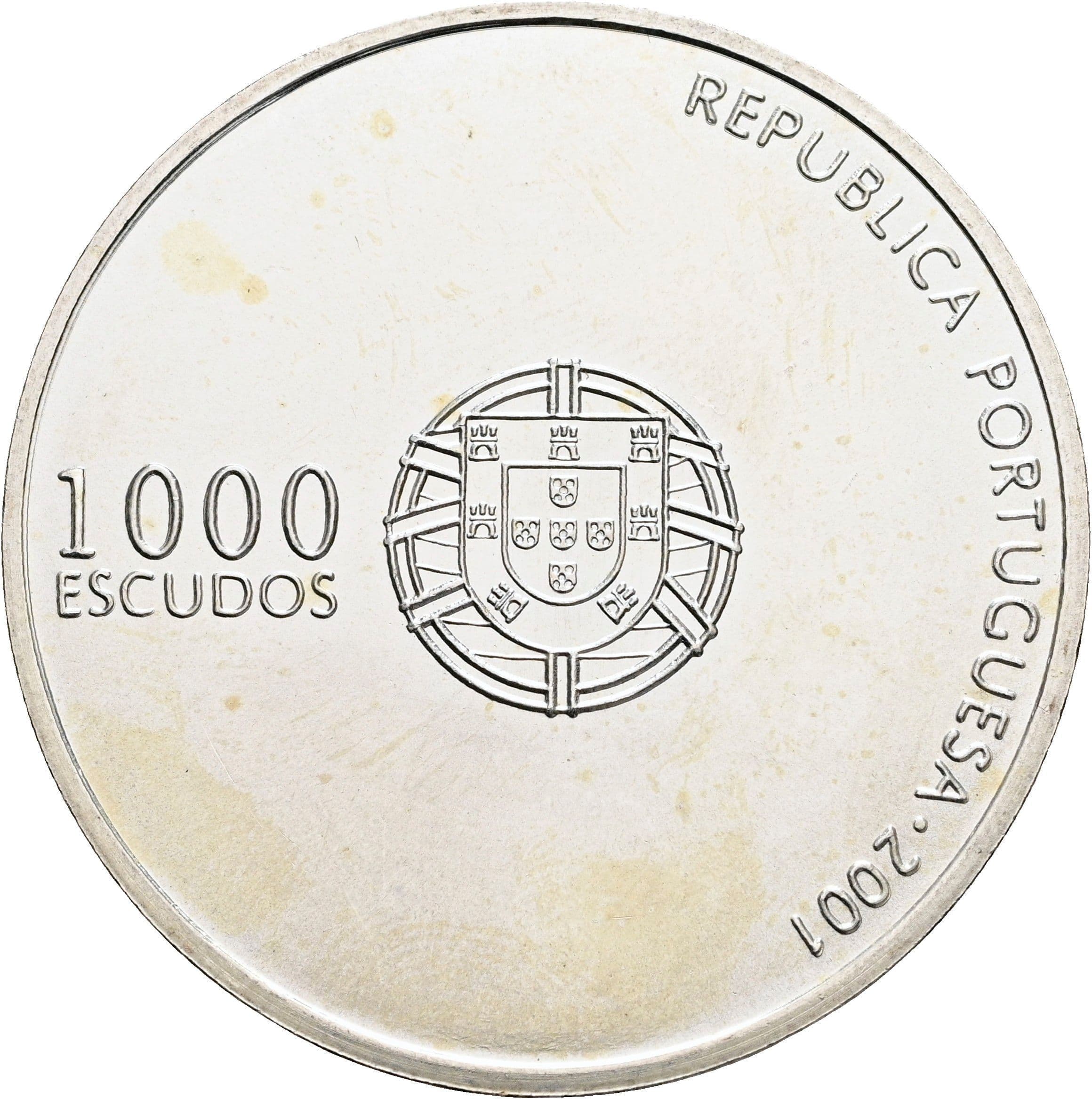 1000 Escudos 2001 – Vorderseite