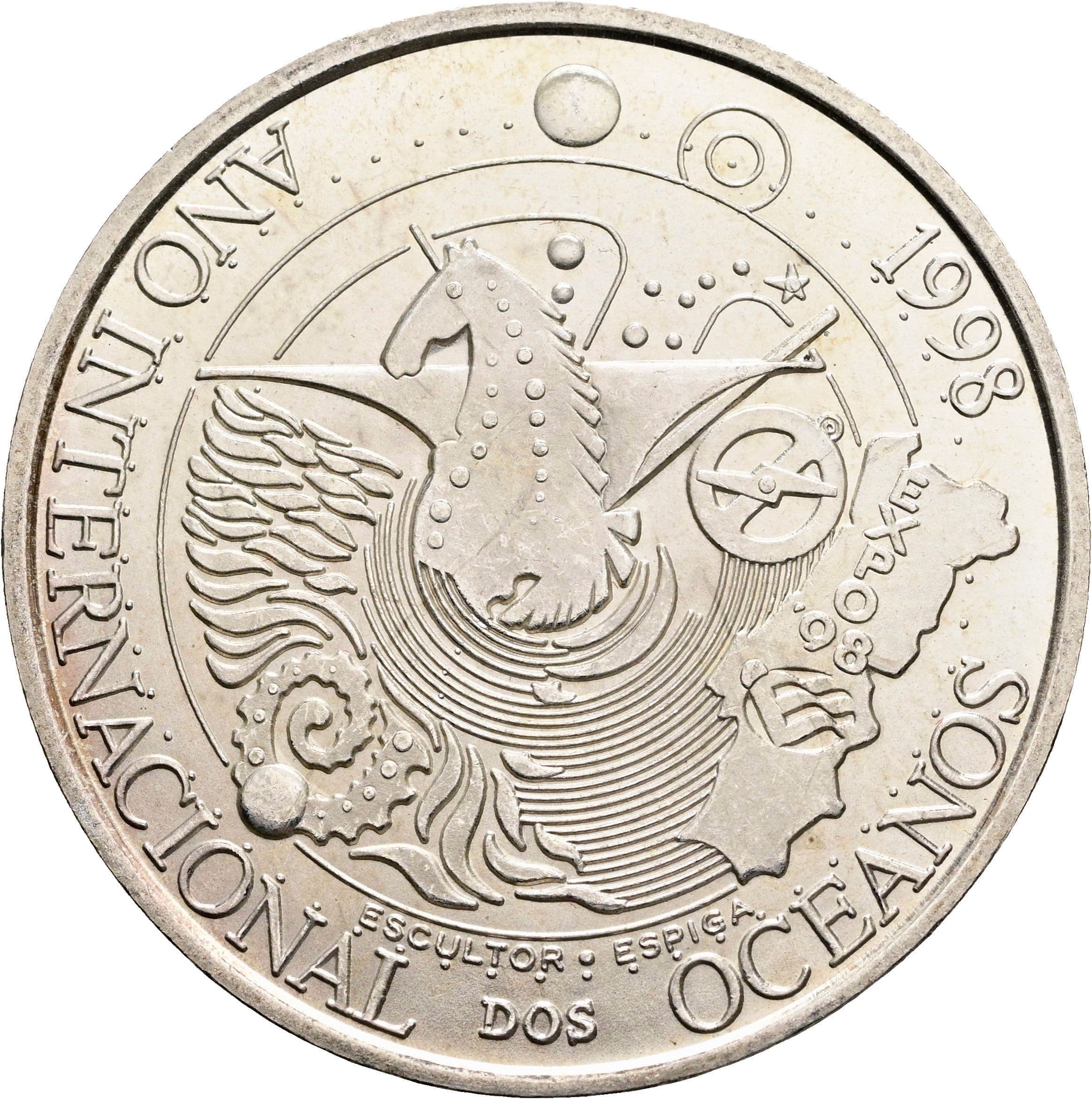1000 Escudos 1998 – Rückseite