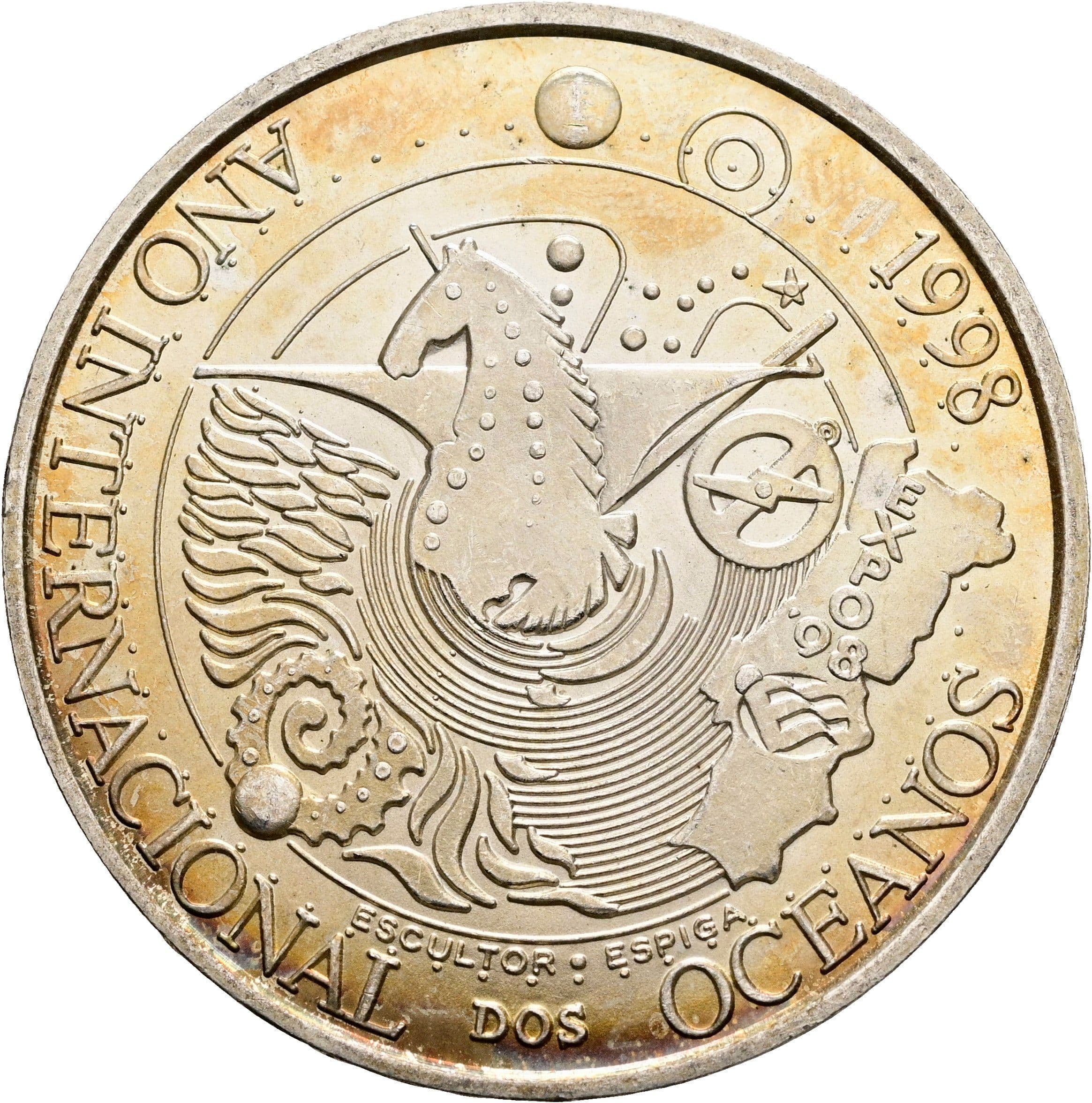 1000 Escudos 1998 – Rückseite