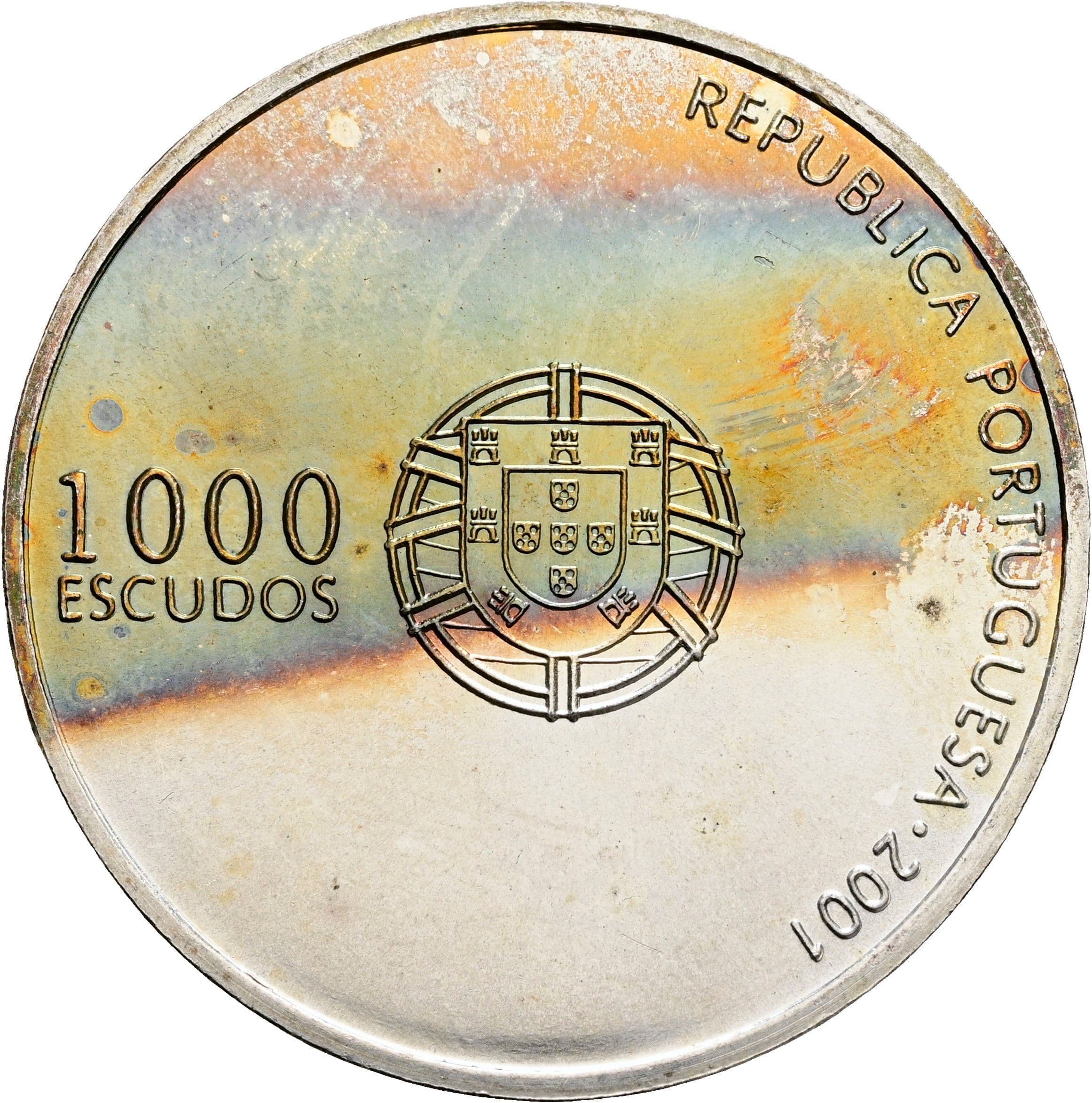 1000 Escudos 2001 – Vorderseite