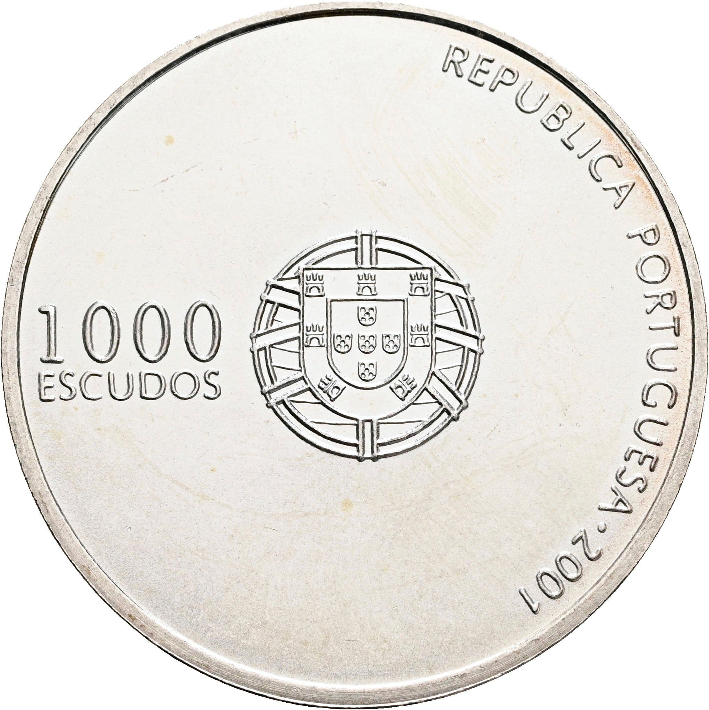 1000 Escudos 2001 – Vorderseite