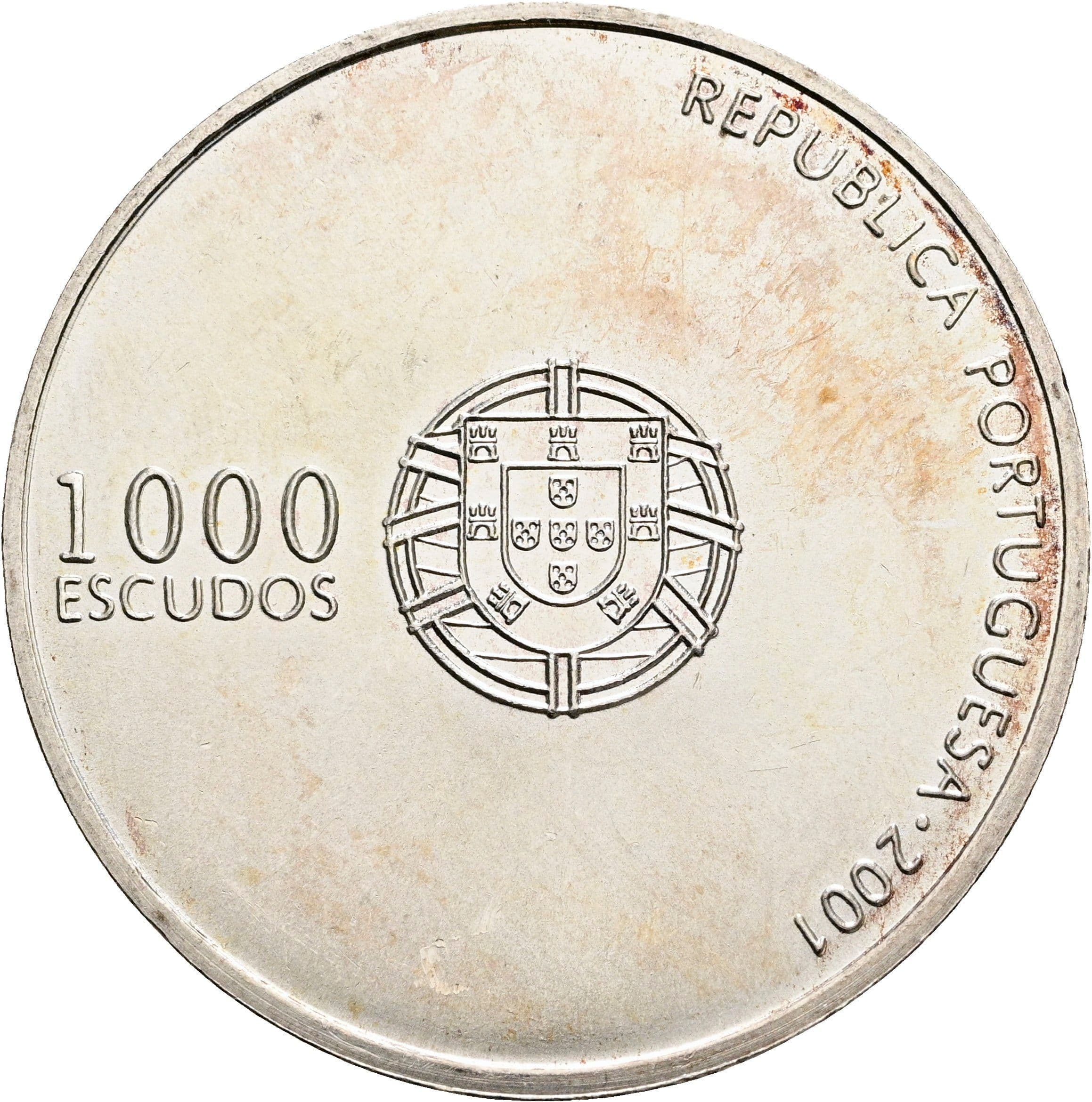 1000 Escudos 2001 – Vorderseite