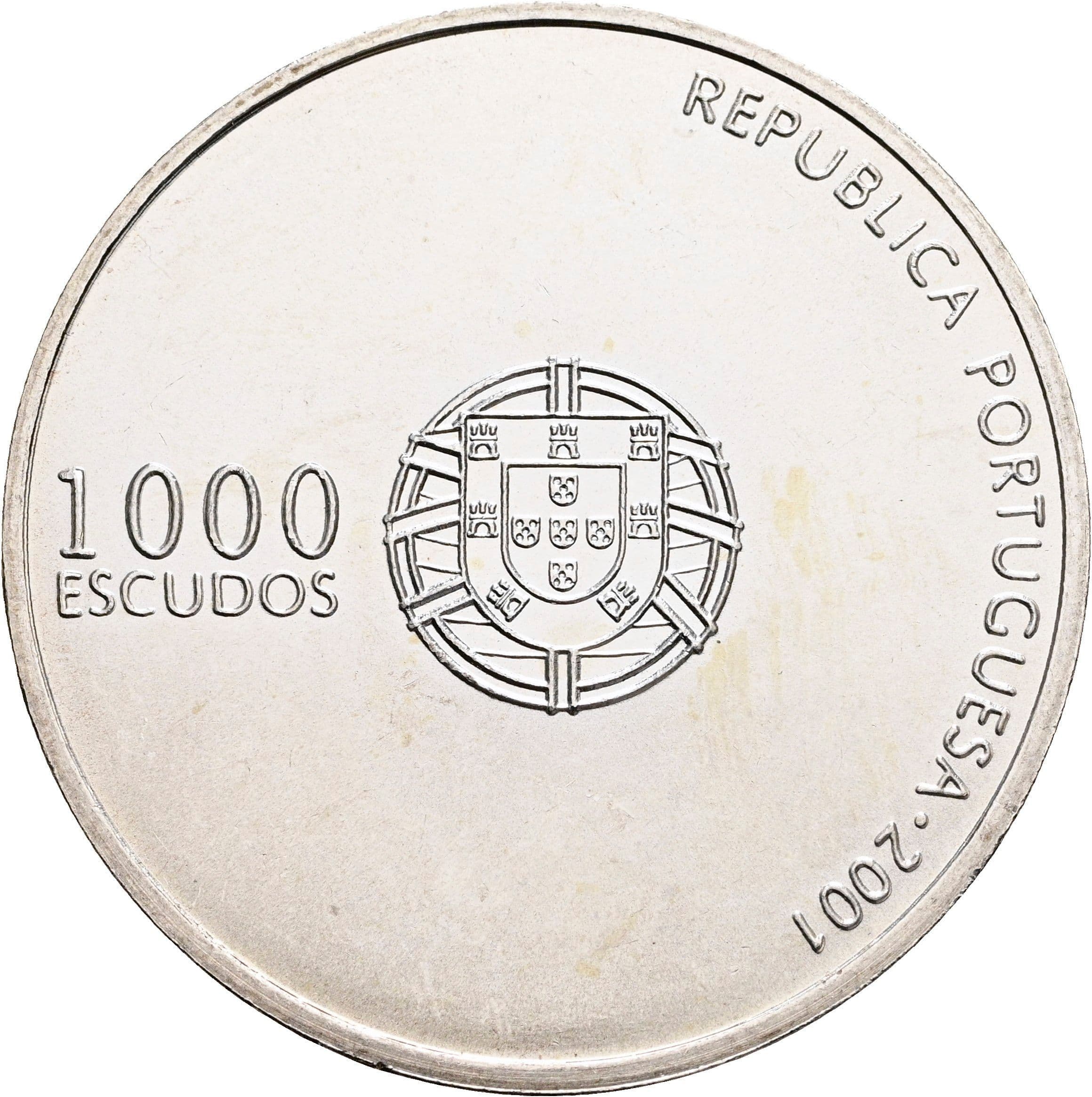 1000 Escudos 2001 – Vorderseite