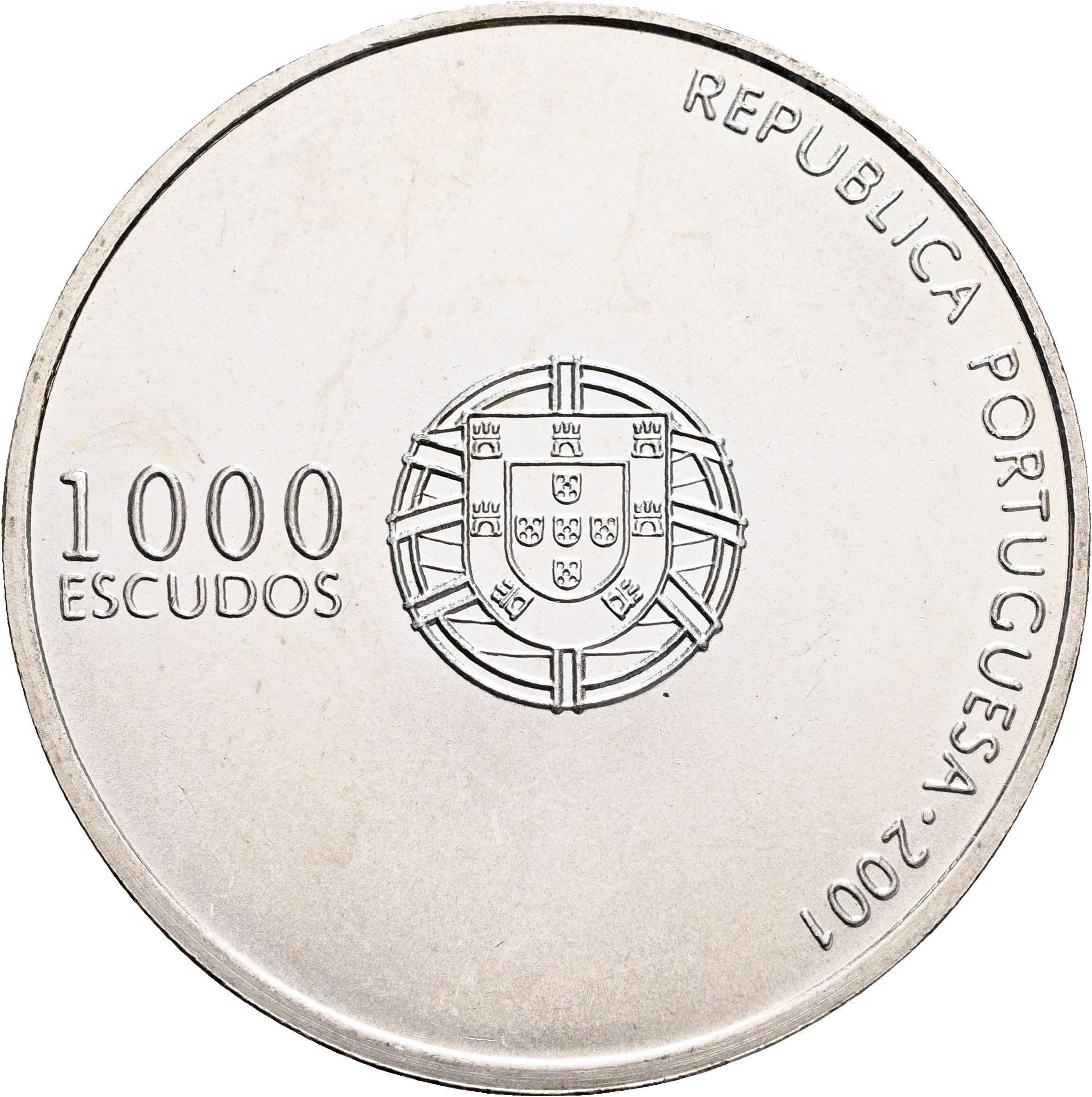 1000 Escudos 2001 – Vorderseite