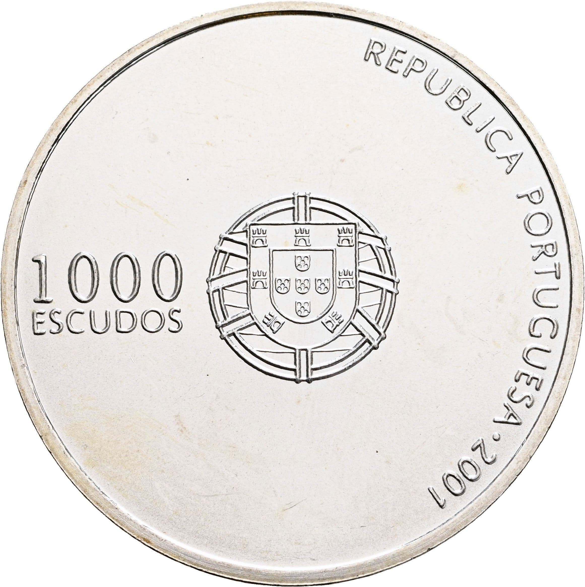 1000 Escudos 2001 – Vorderseite
