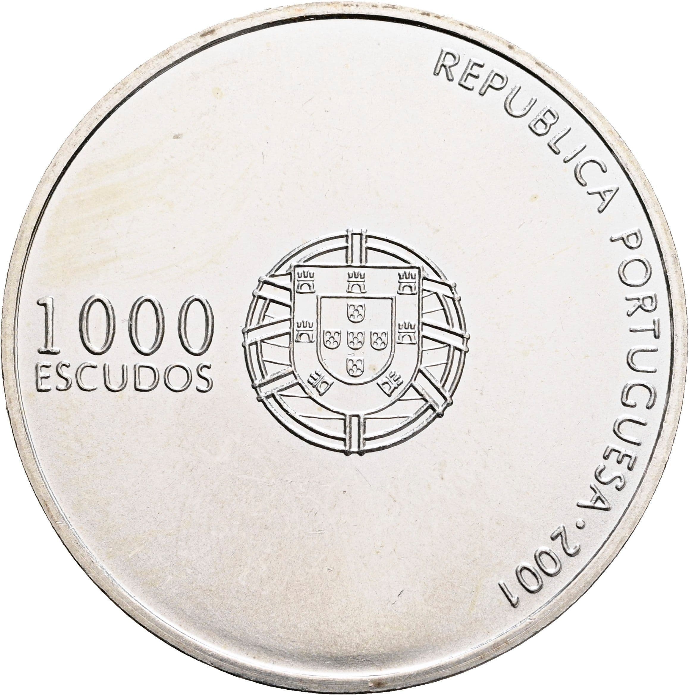 1000 Escudos 2001 – Vorderseite