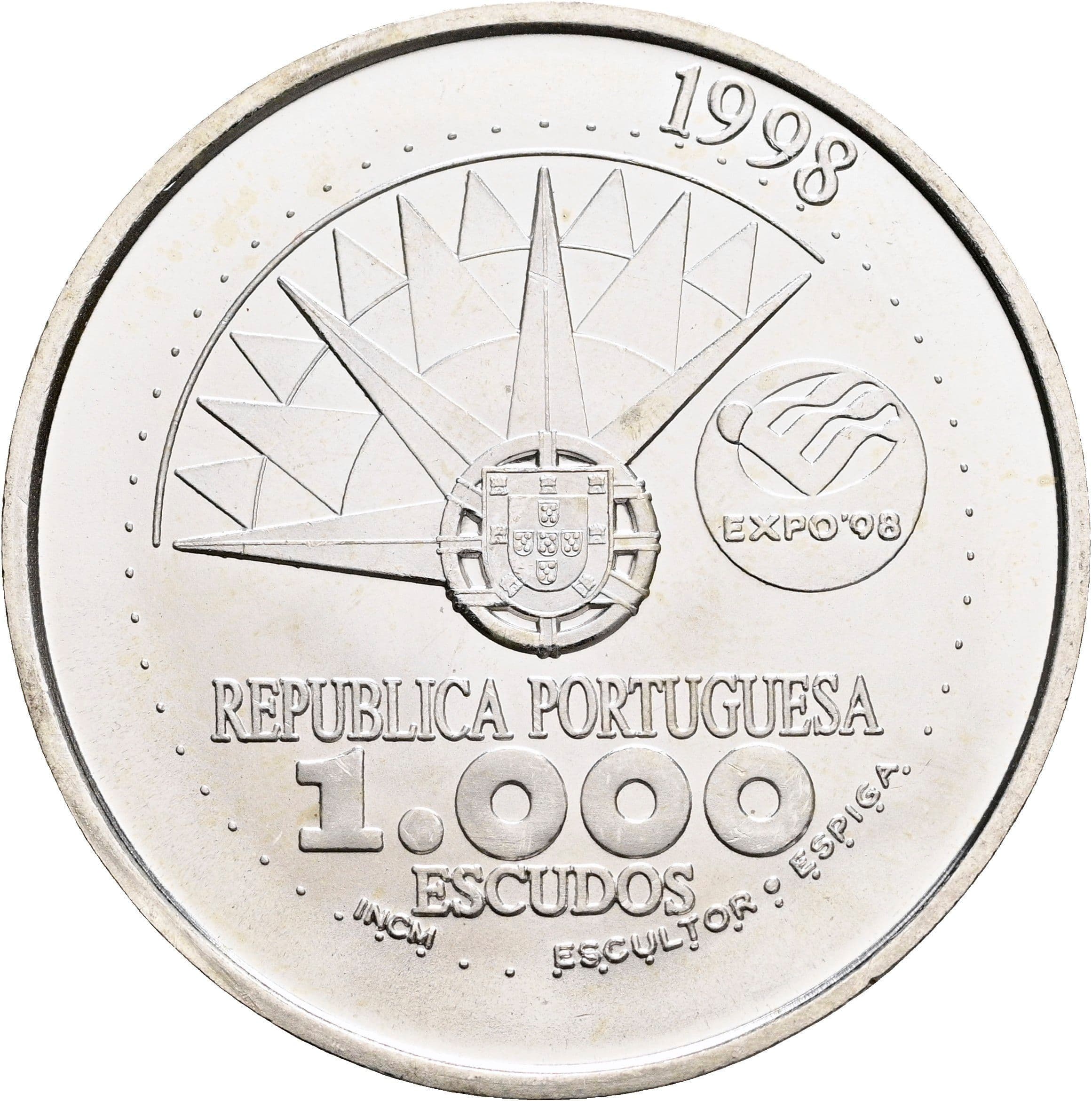 1000 Escudos 1998 – Vorderseite