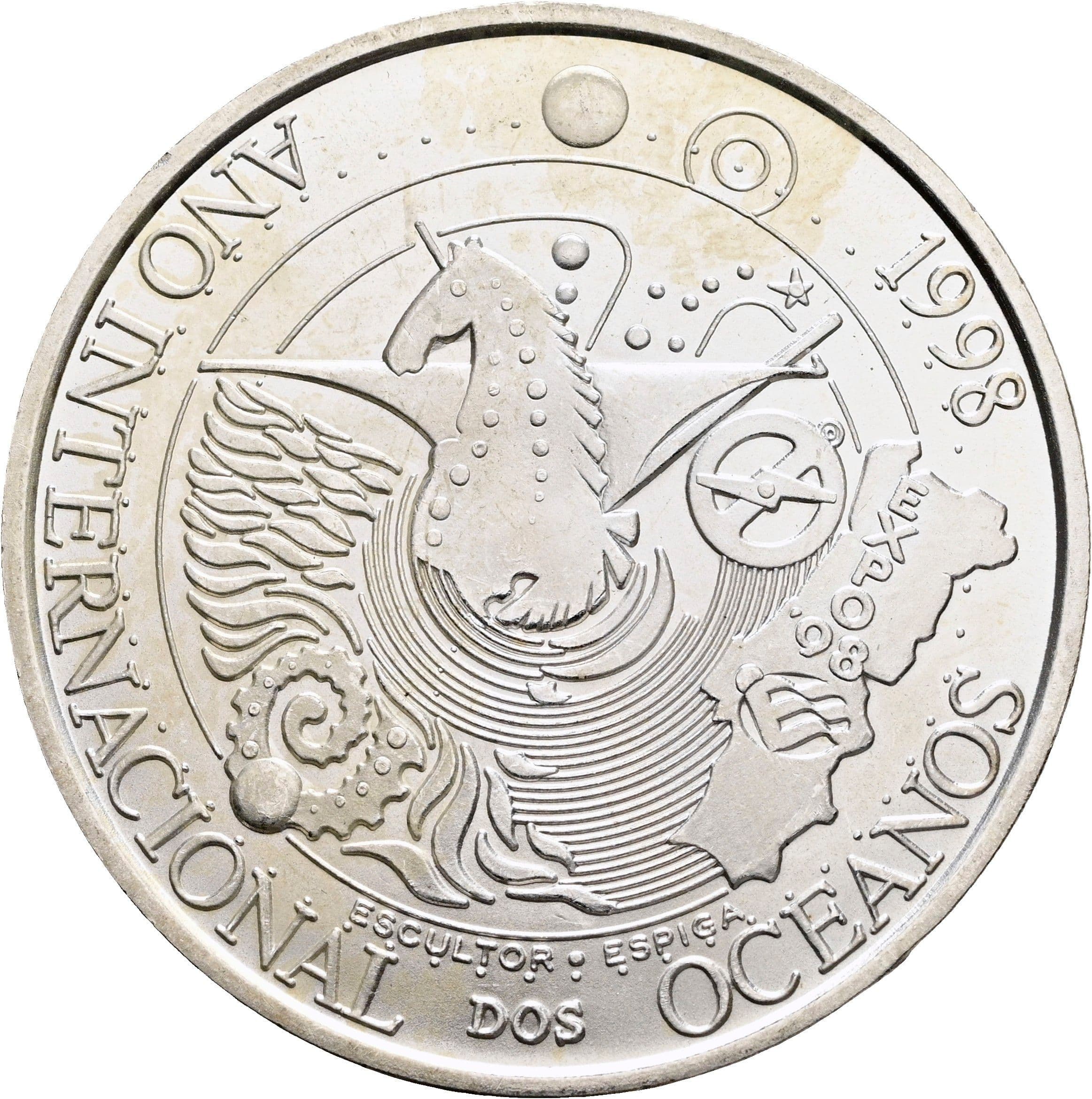 1000 Escudos 1998 – Rückseite