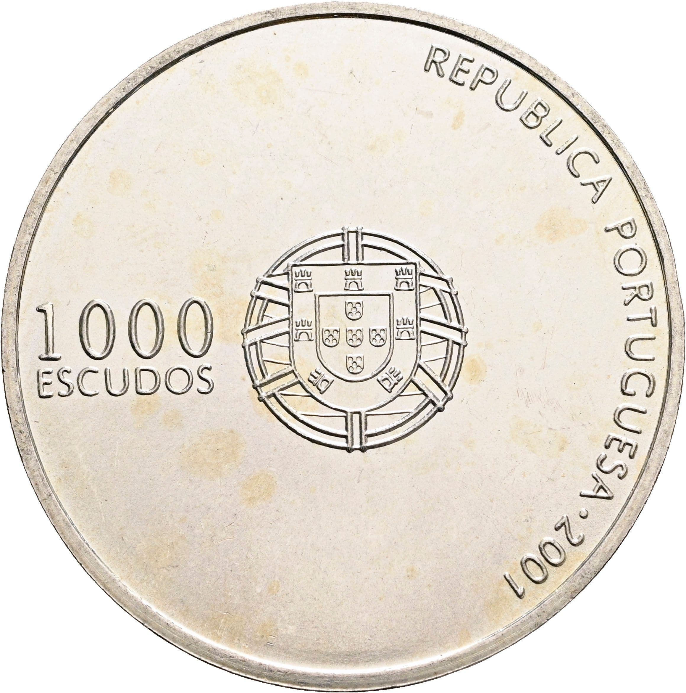 1000 Escudos 2001 – Vorderseite
