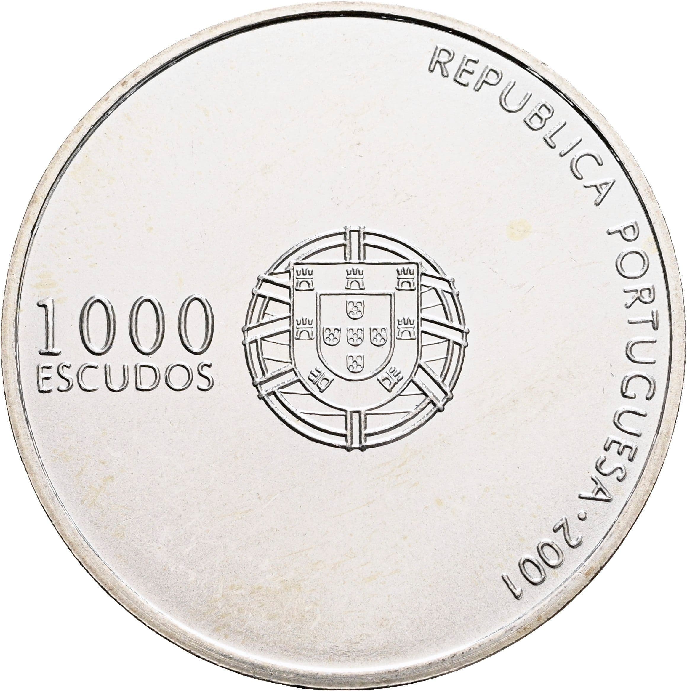 1000 Escudos 2001 – Vorderseite