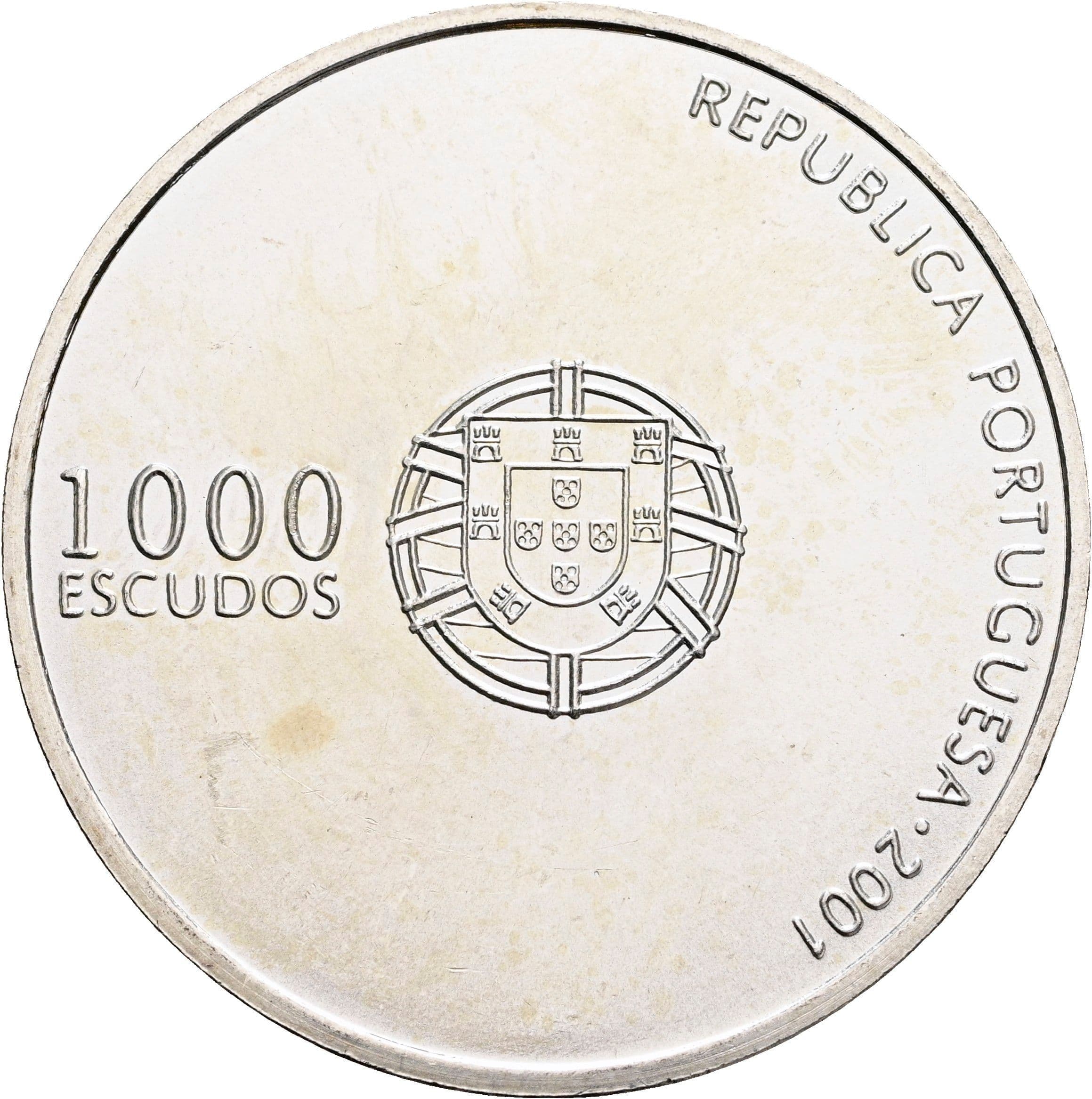1000 Escudos 2001 – Vorderseite
