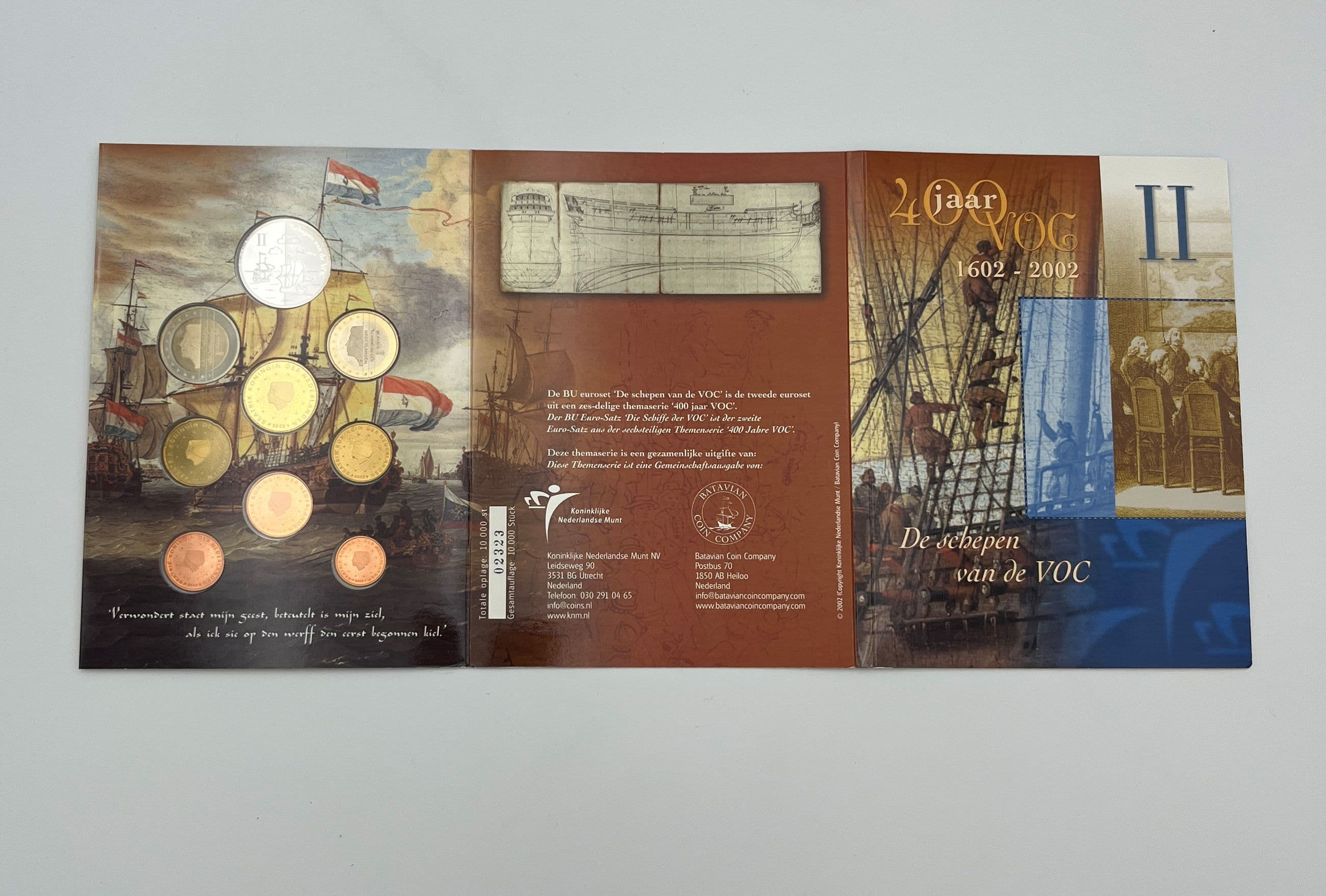 Euro KMS "Schiffe der VOC"