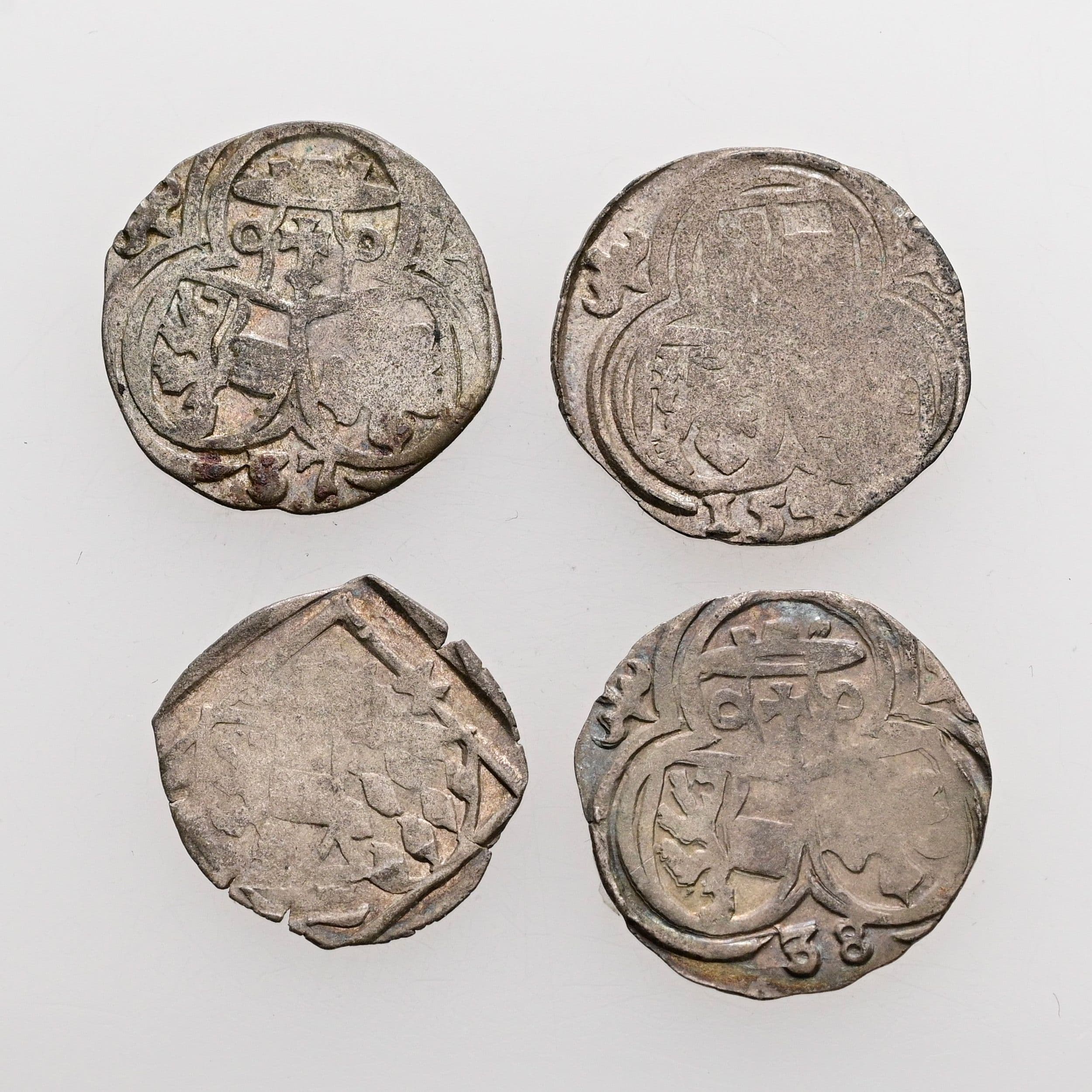 Lot Salzburger Kleinmünzen, Pfennig, 2 Pfennige