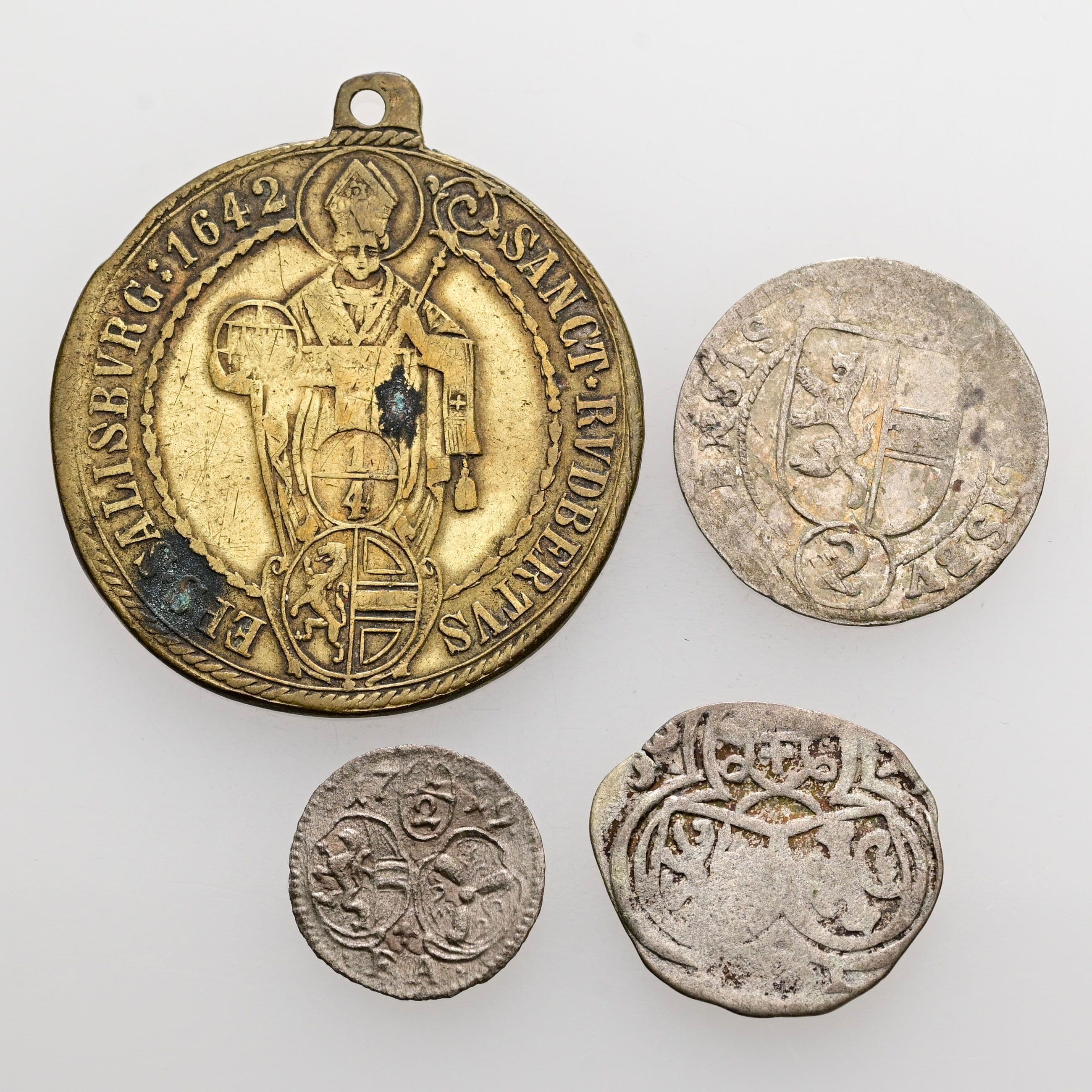 Lot Salzburger Kleinmünzen