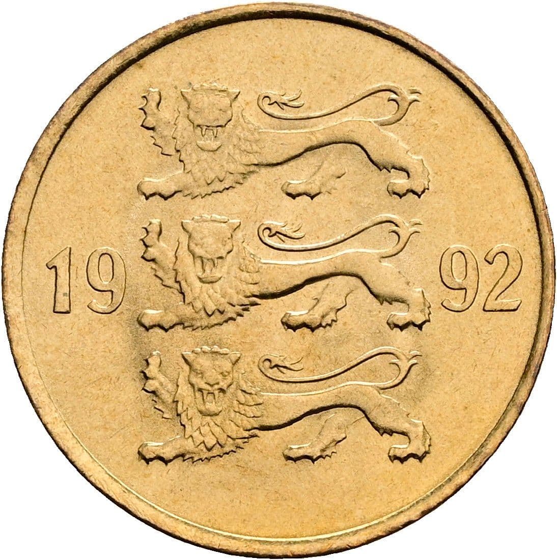 20 Senti 1992 – Rückseite