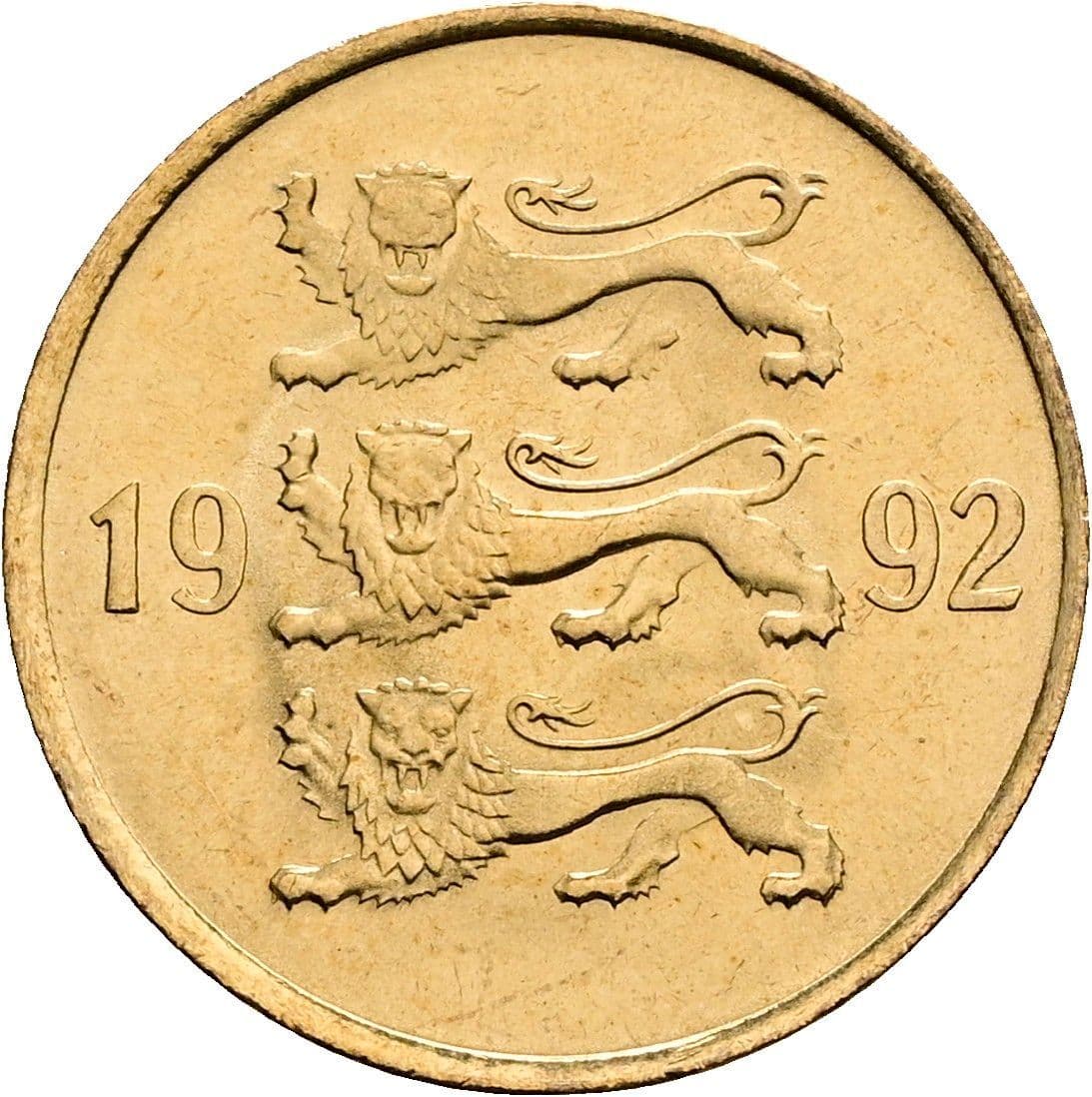 20 Senti 1992 – Rückseite