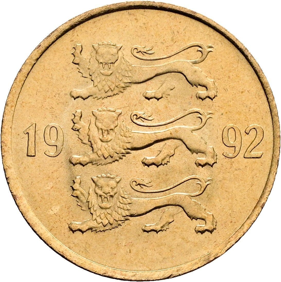 20 Senti 1992 – Rückseite
