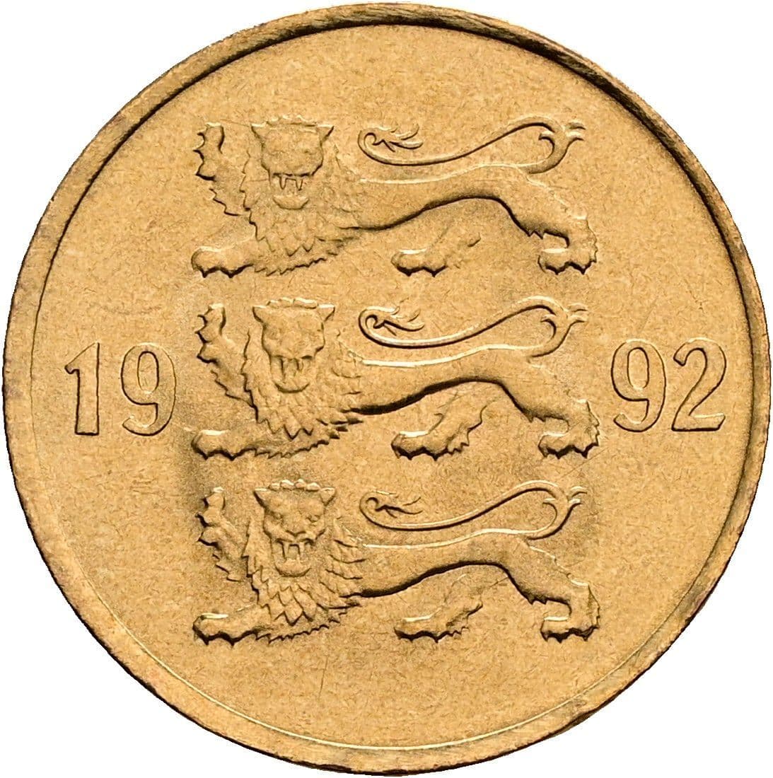 20 Senti 1992 – Rückseite