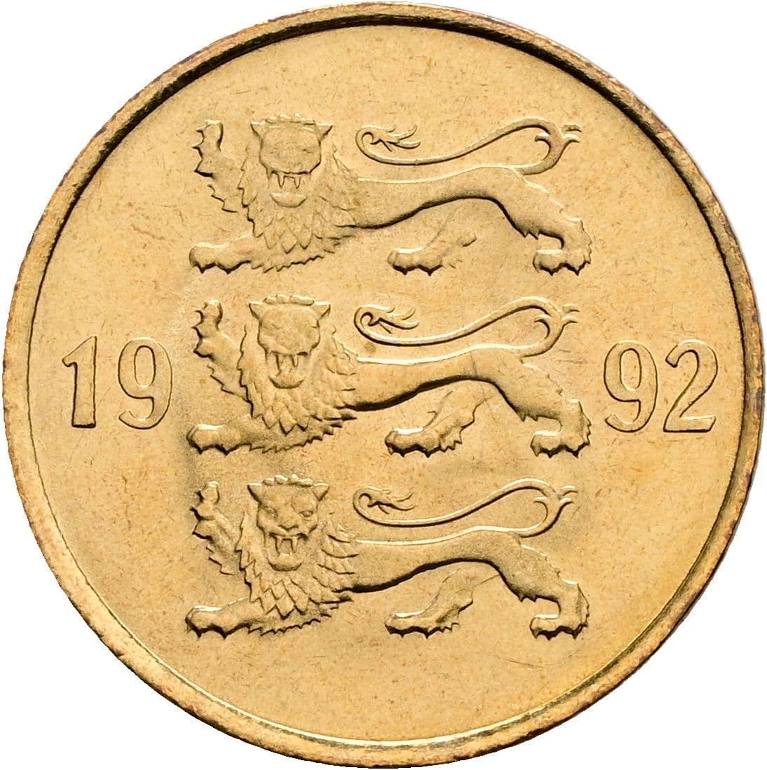 20 Senti 1992 – Rückseite