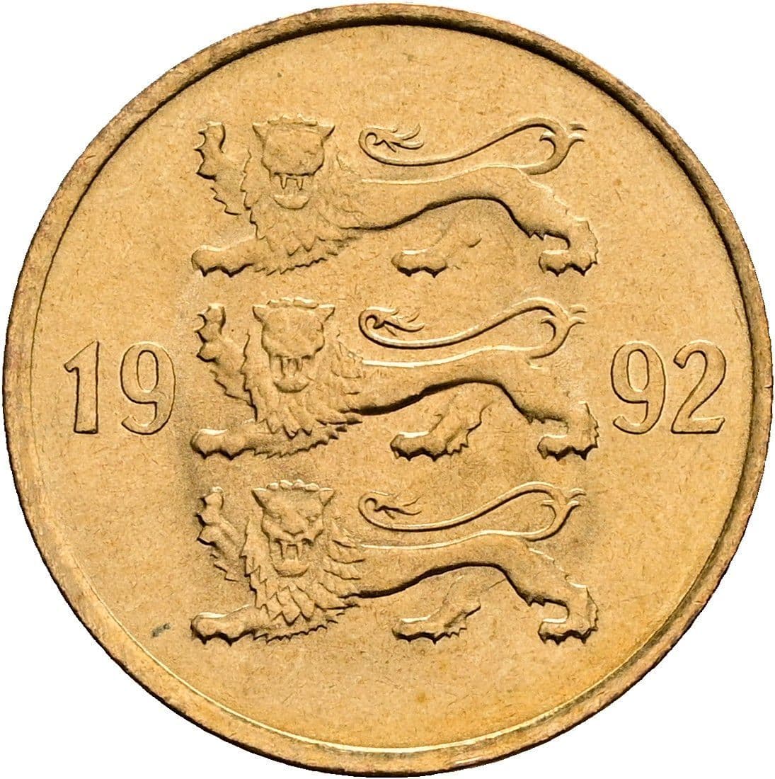 20 Senti 1992 – Rückseite