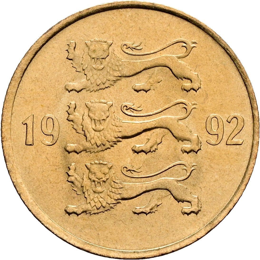 20 Senti 1992 – Rückseite