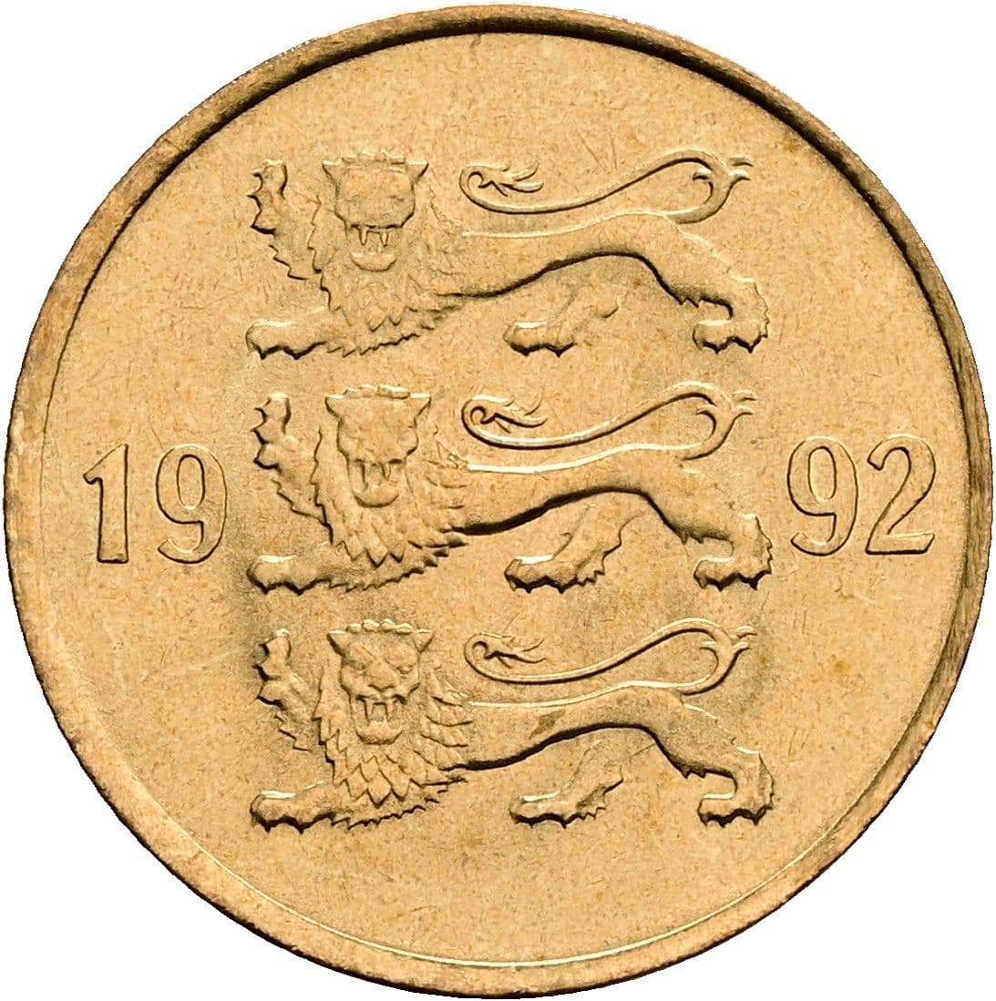 20 Senti 1992 – Rückseite