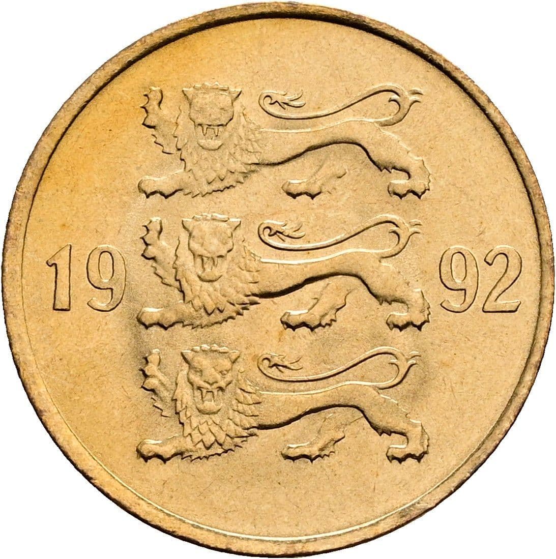 20 Senti 1992 – Rückseite
