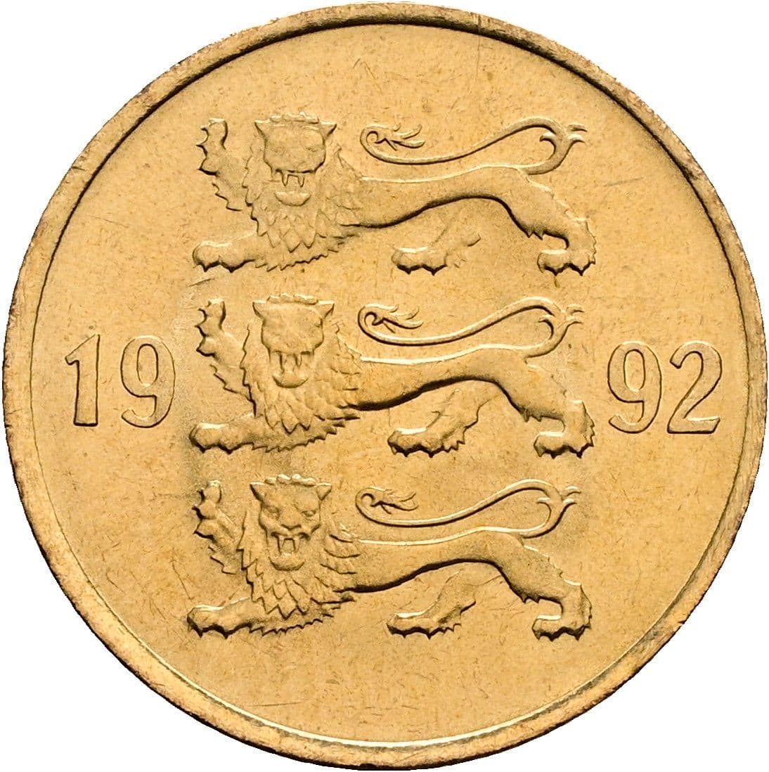 20 Senti 1992 – Rückseite