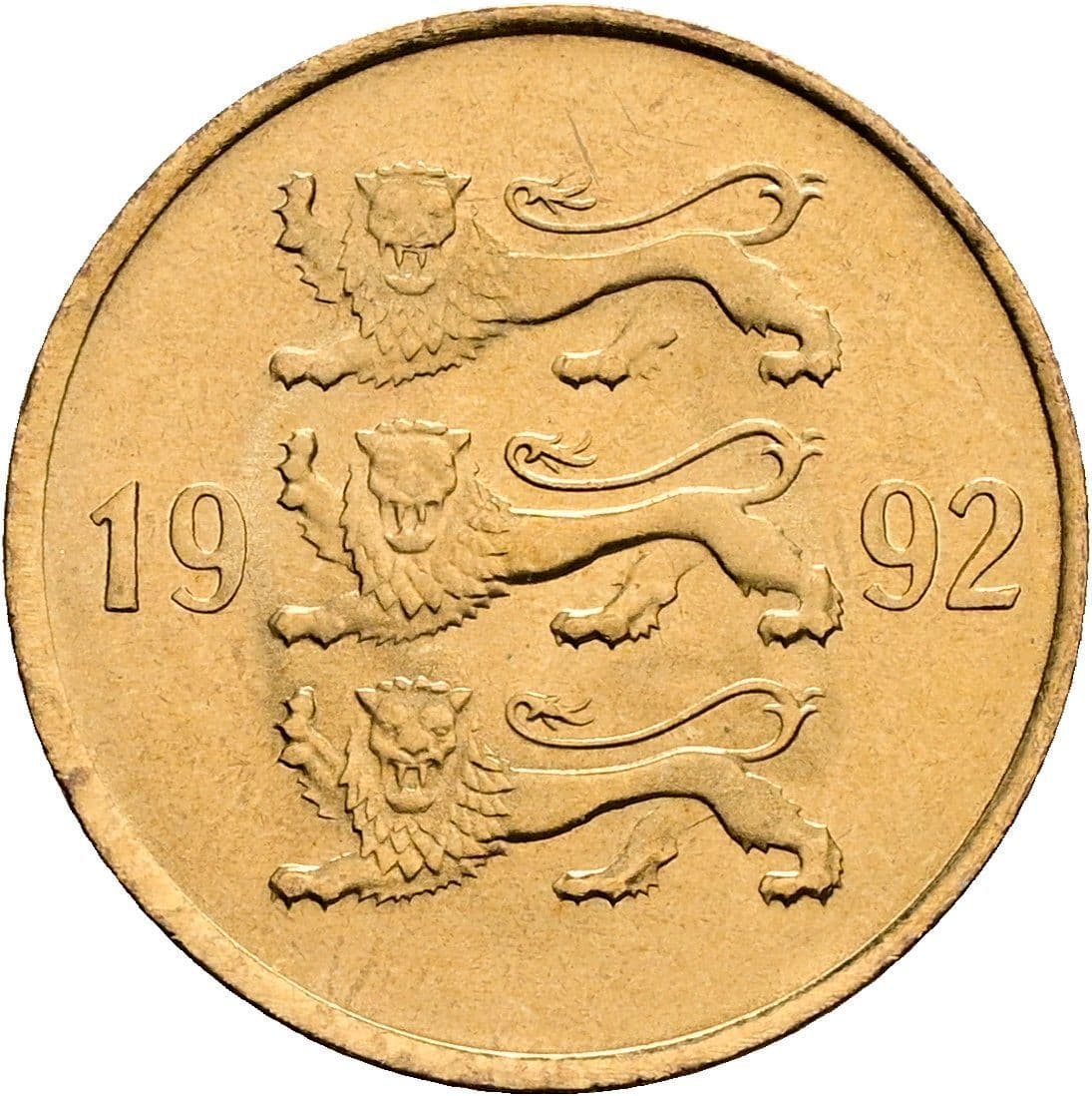 20 Senti 1992 – Rückseite