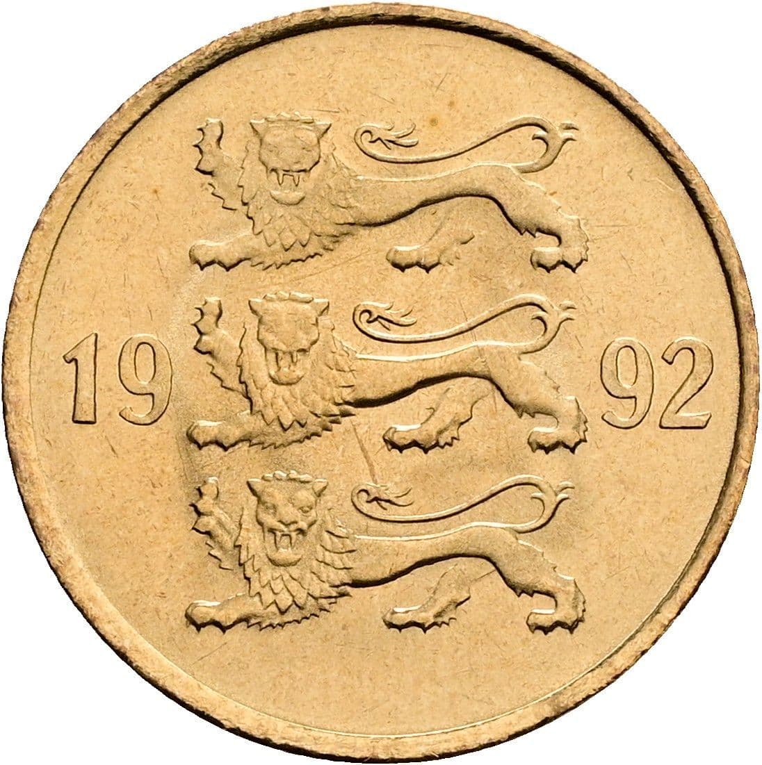 20 Senti 1992 – Rückseite