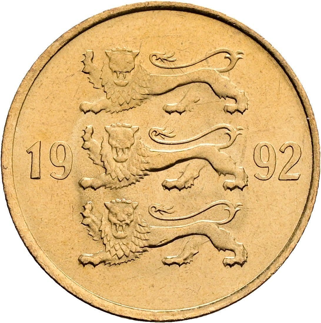 20 Senti 1992 – Rückseite