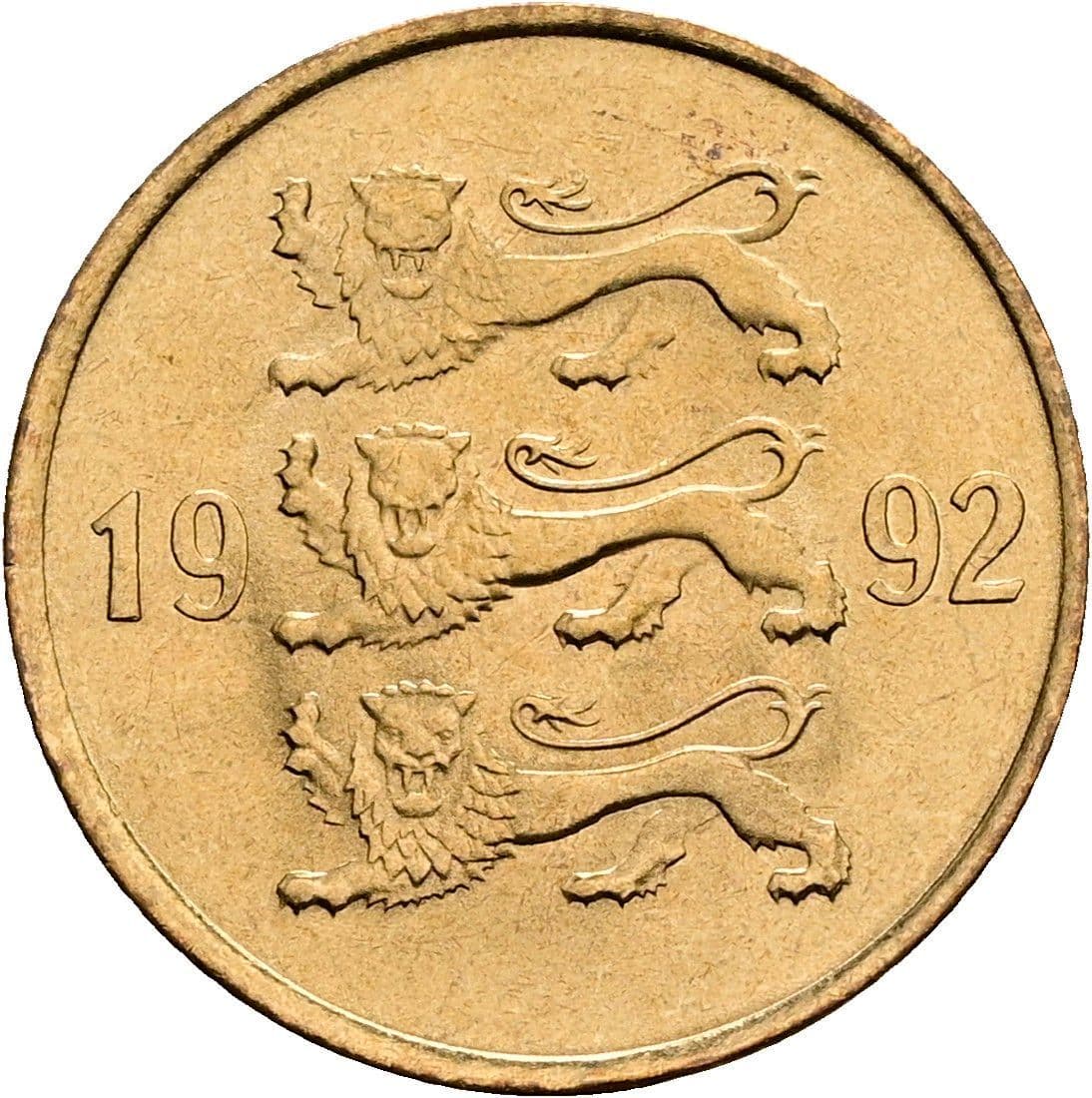 20 Senti 1992 – Rückseite