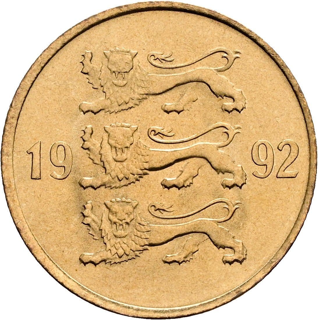 20 Senti 1992 – Rückseite