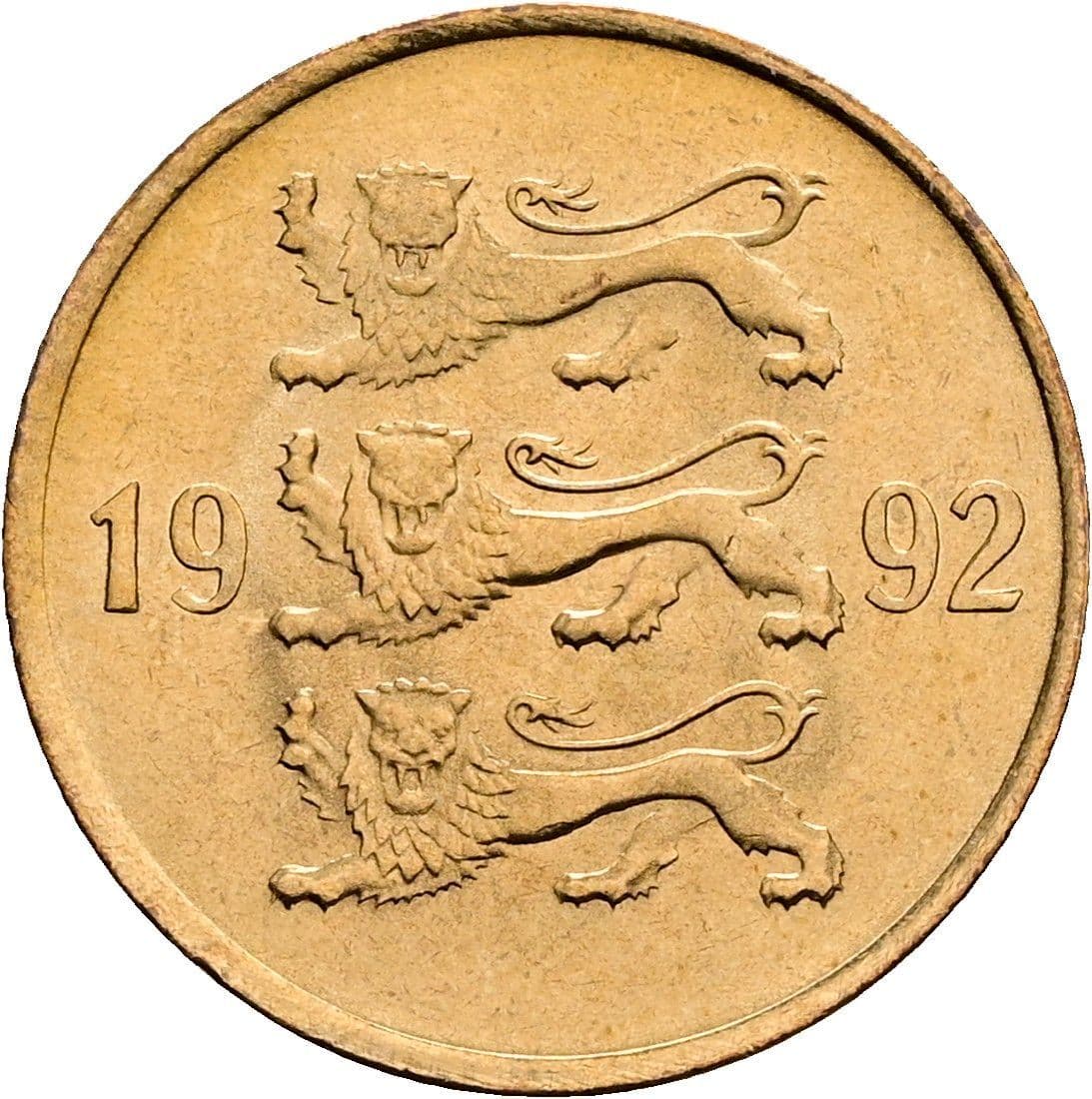20 Senti 1992 – Rückseite